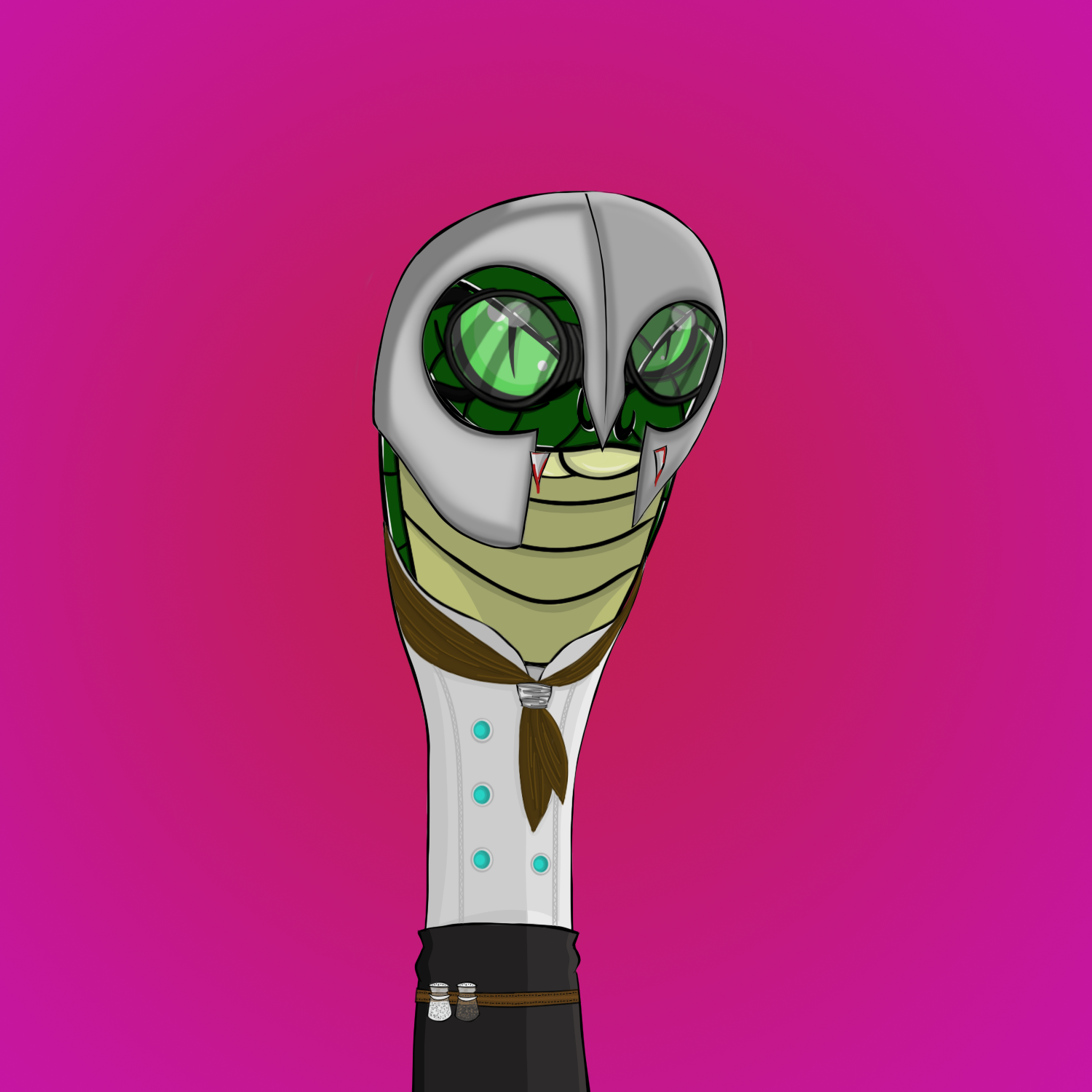 The Snake Cartel #124 NFT on Algorand