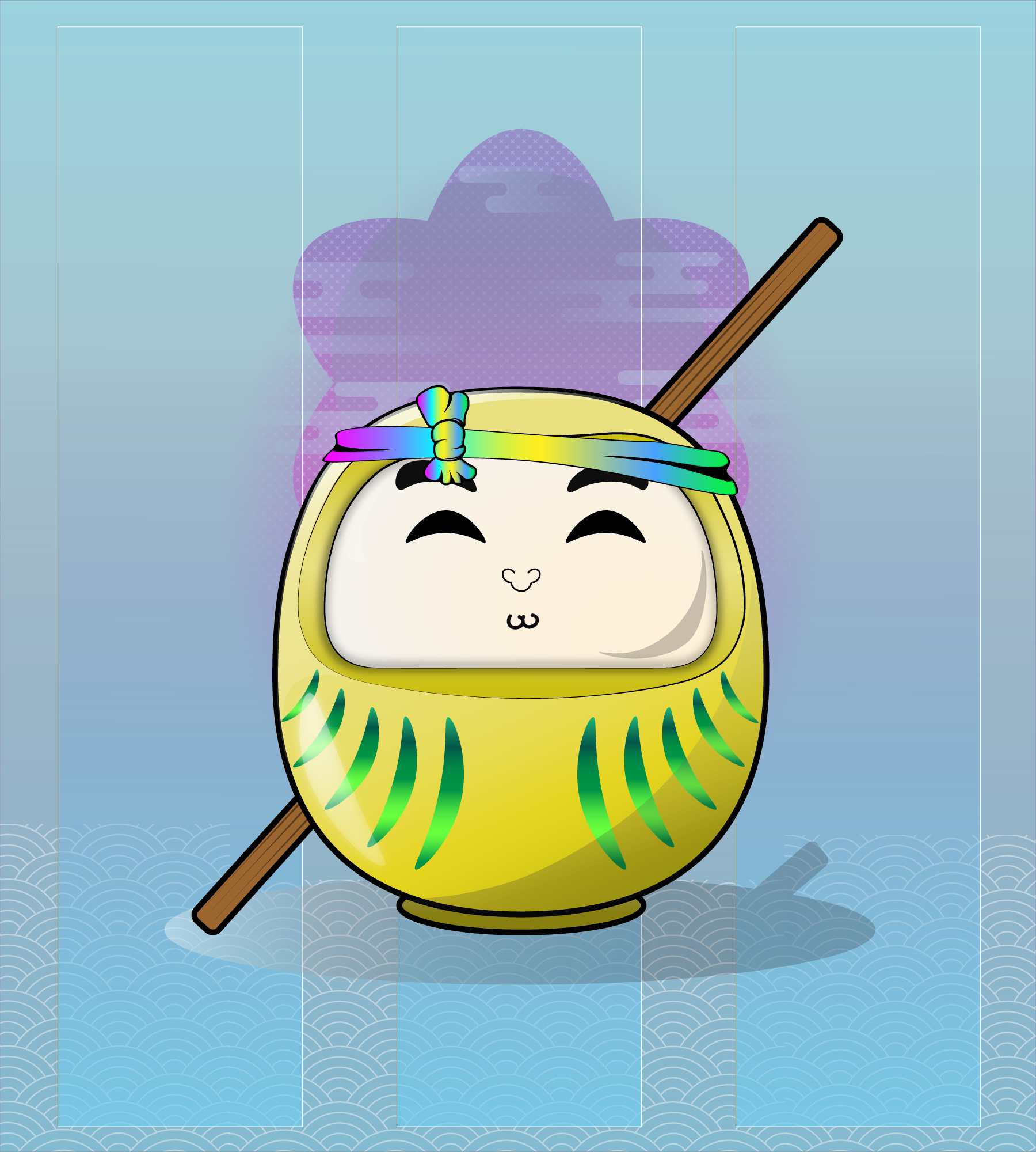 AlgoDaruma #0089 NFT on Algorand