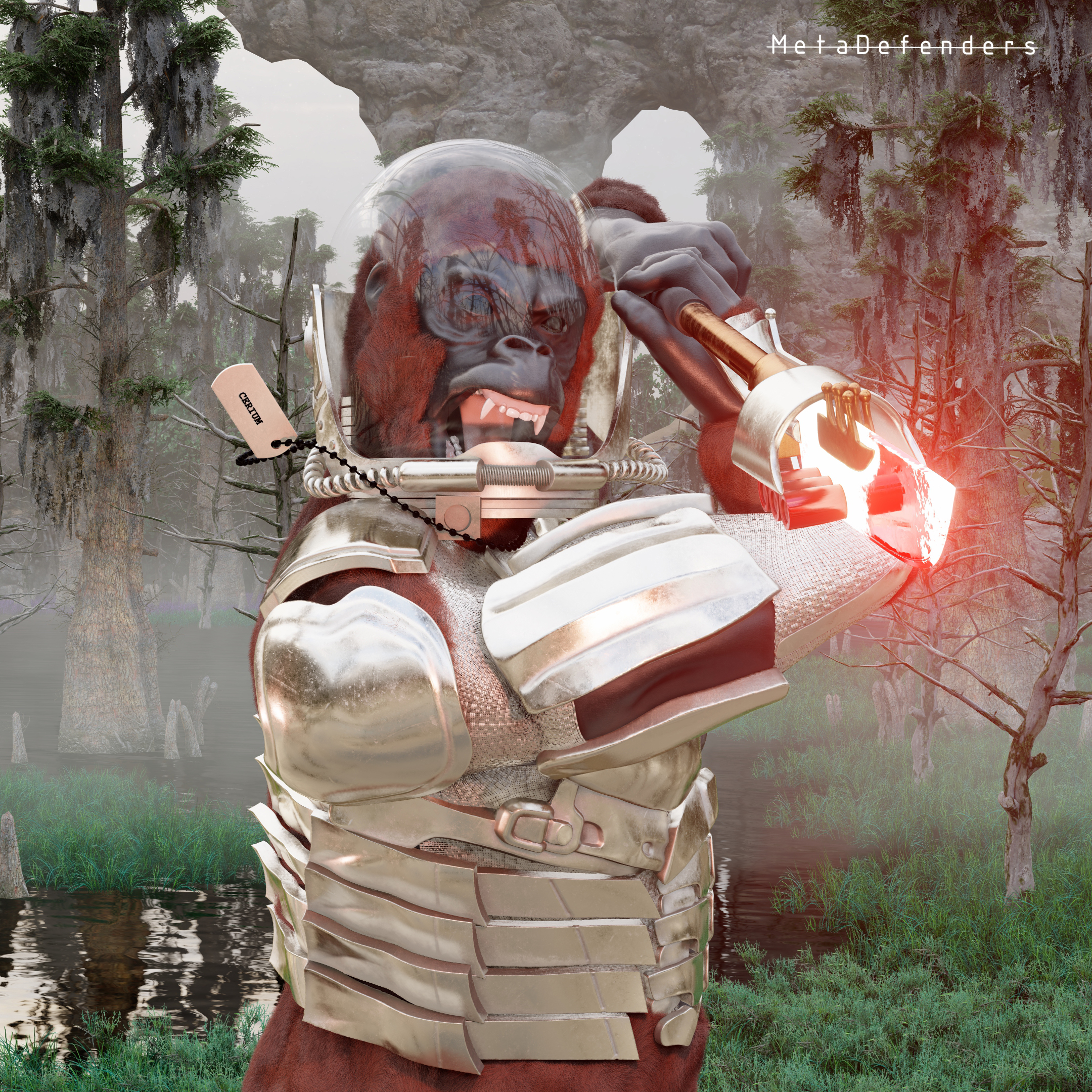 MetaDefender#19 NFT on Algorand