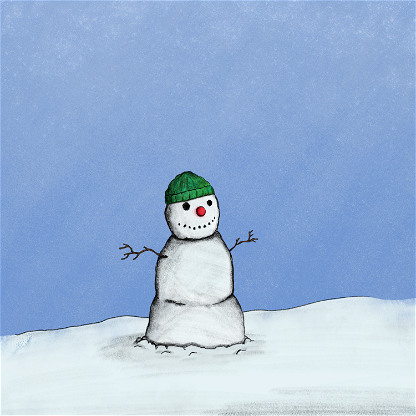 A snowy guy 55