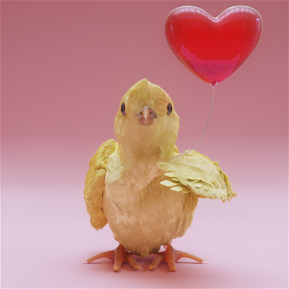 Valentines Day Chick
