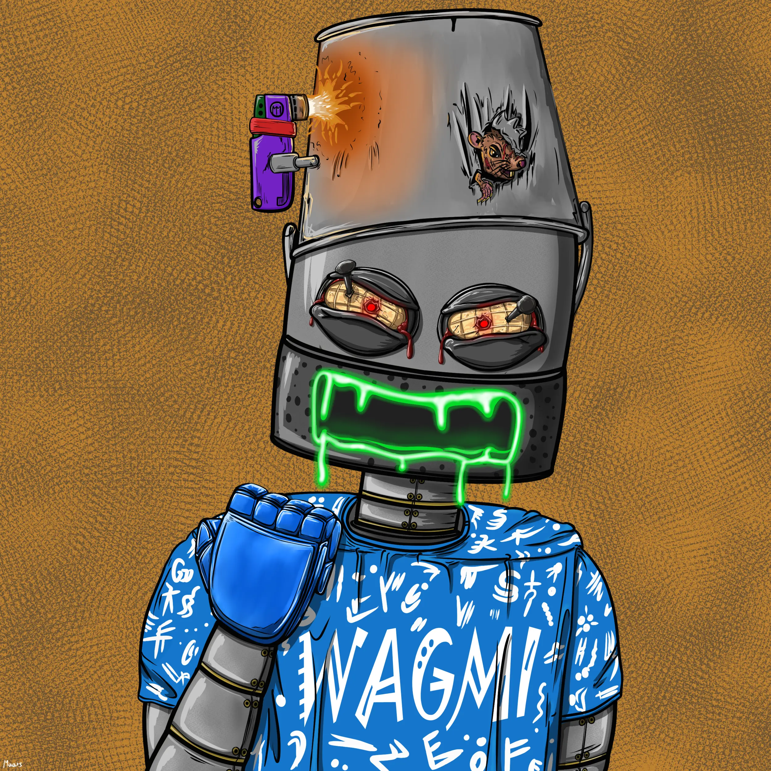 Mental Marvin #2714 NFT on Algorand