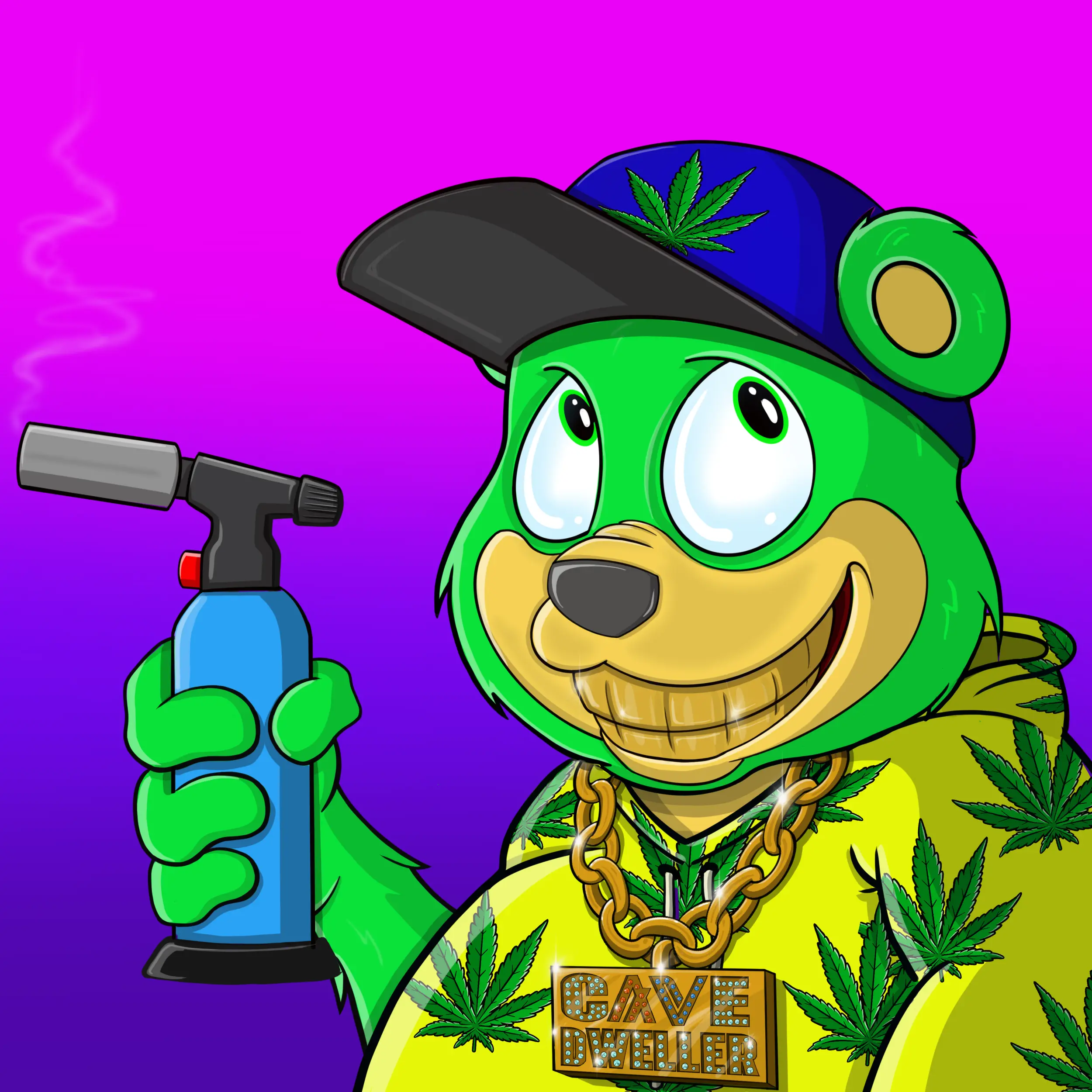 Burnin Bears #1403 NFT on Algorand
