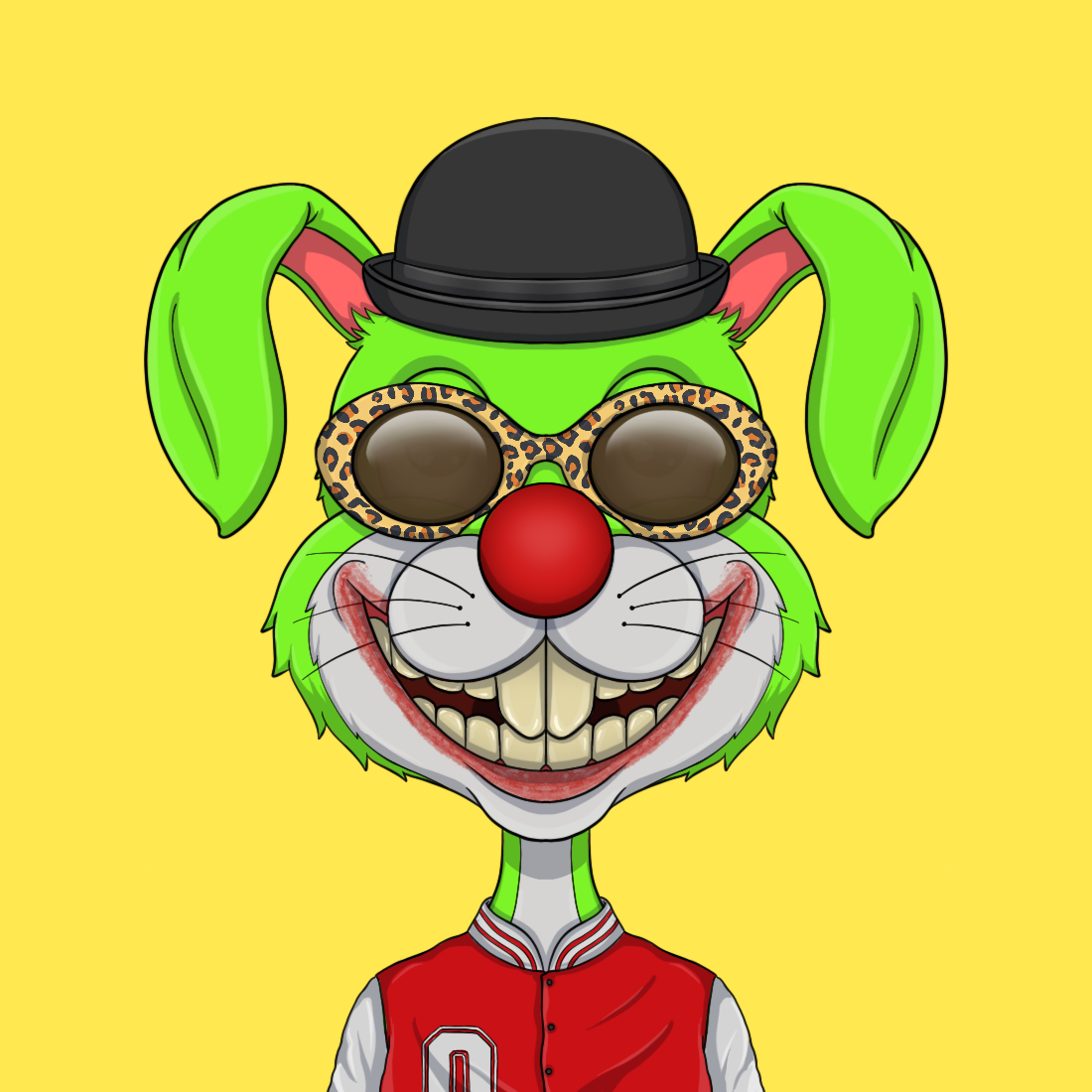 Addict Rabbit Gang 1868 NFT on Algorand