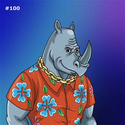 Rowdy Rhino #100