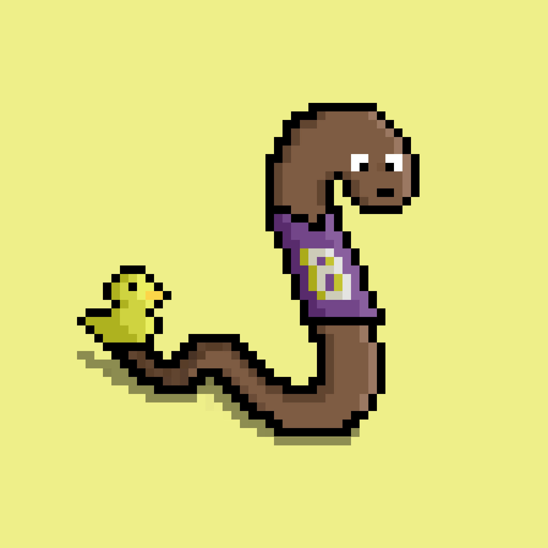 WORM #134 NFT on Algorand