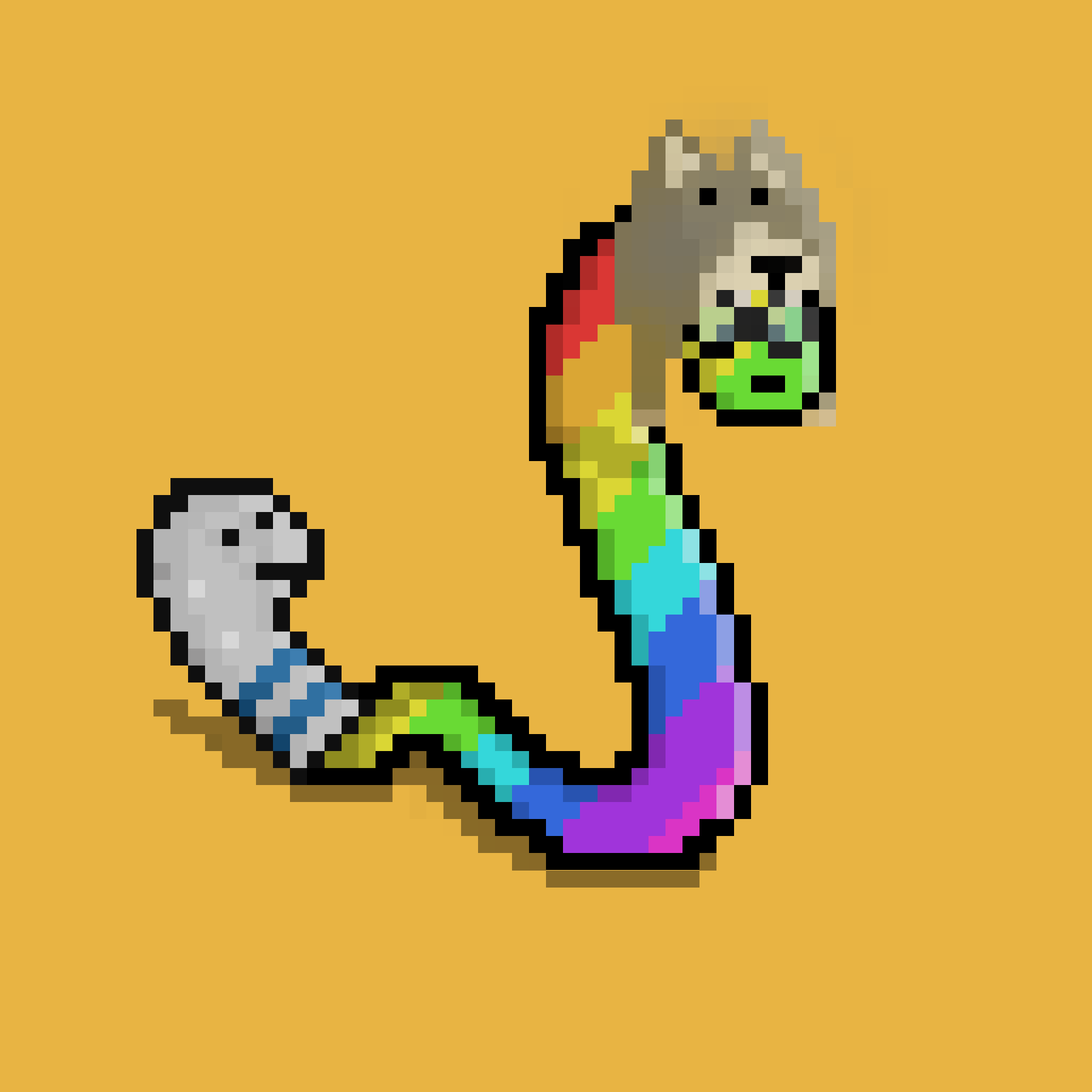 WORM #140 NFT on Algorand