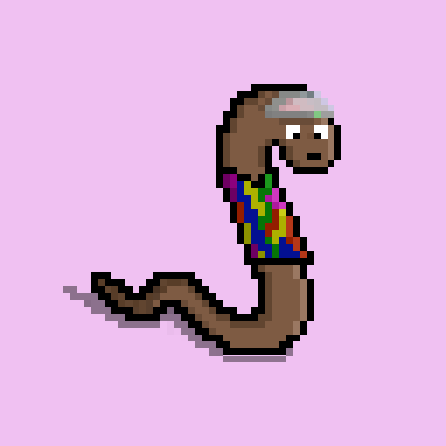 WORM #180 NFT on Algorand