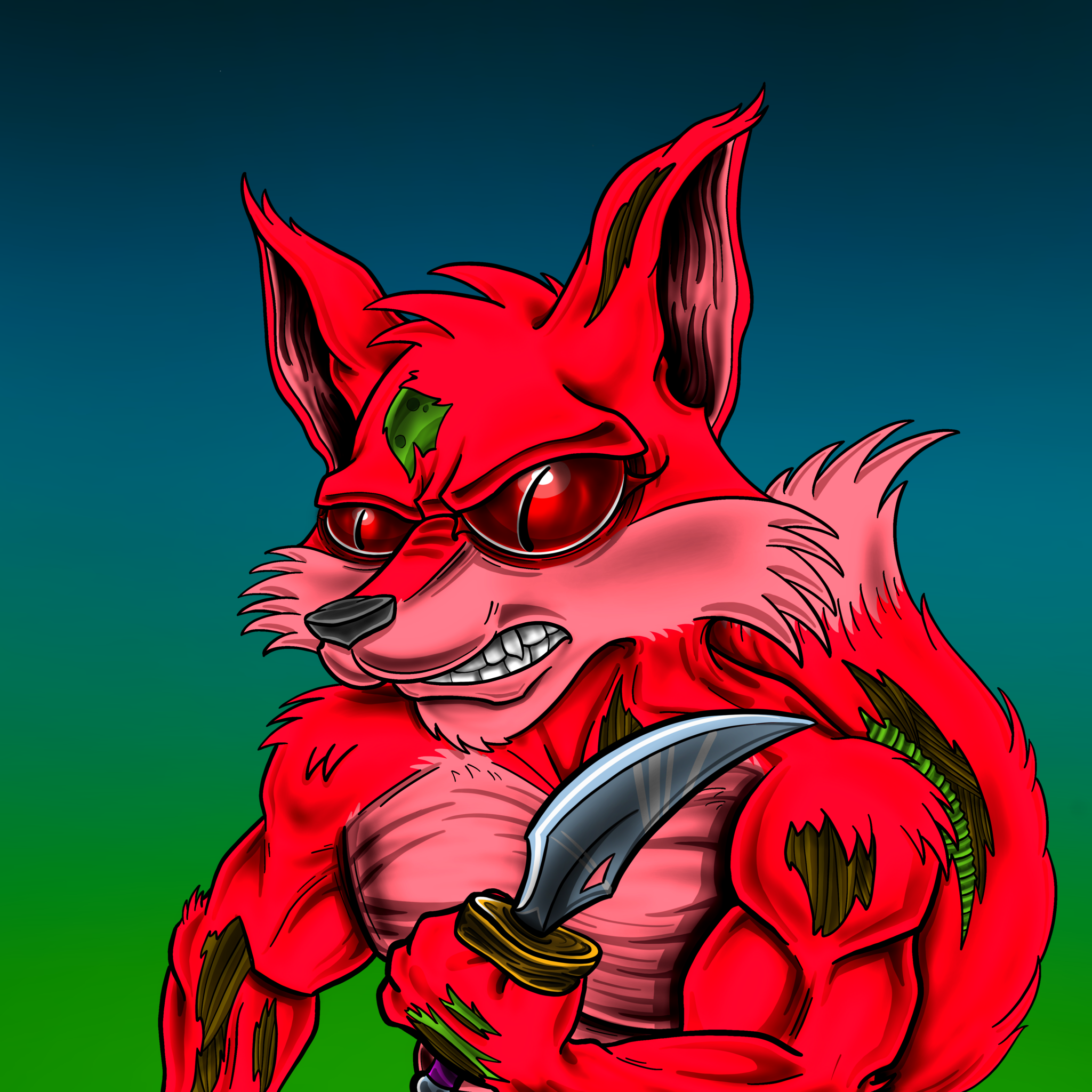 AlgoFoxCREW #464 NFT on Algorand