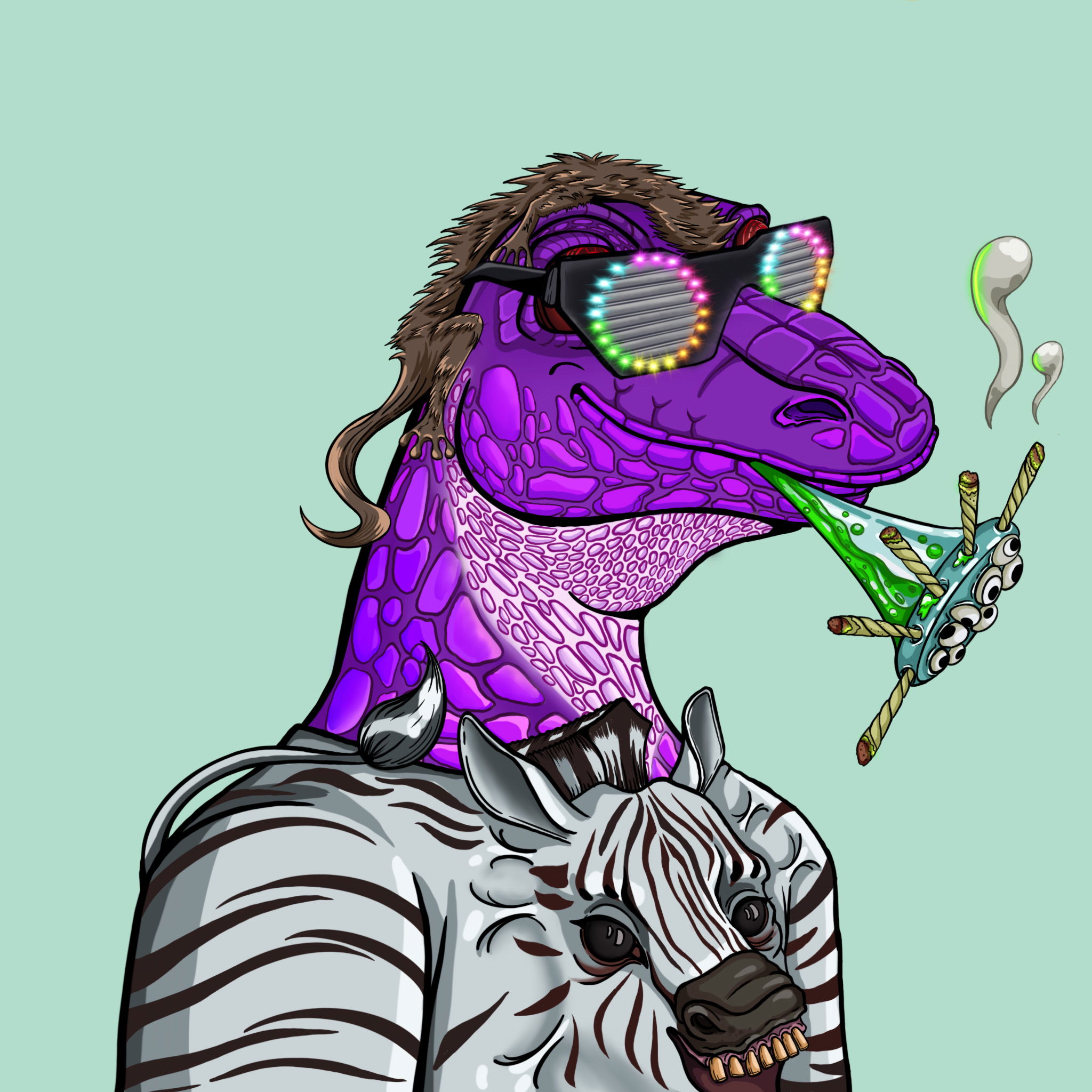 MvZ Mutant #1740 NFT on Algorand