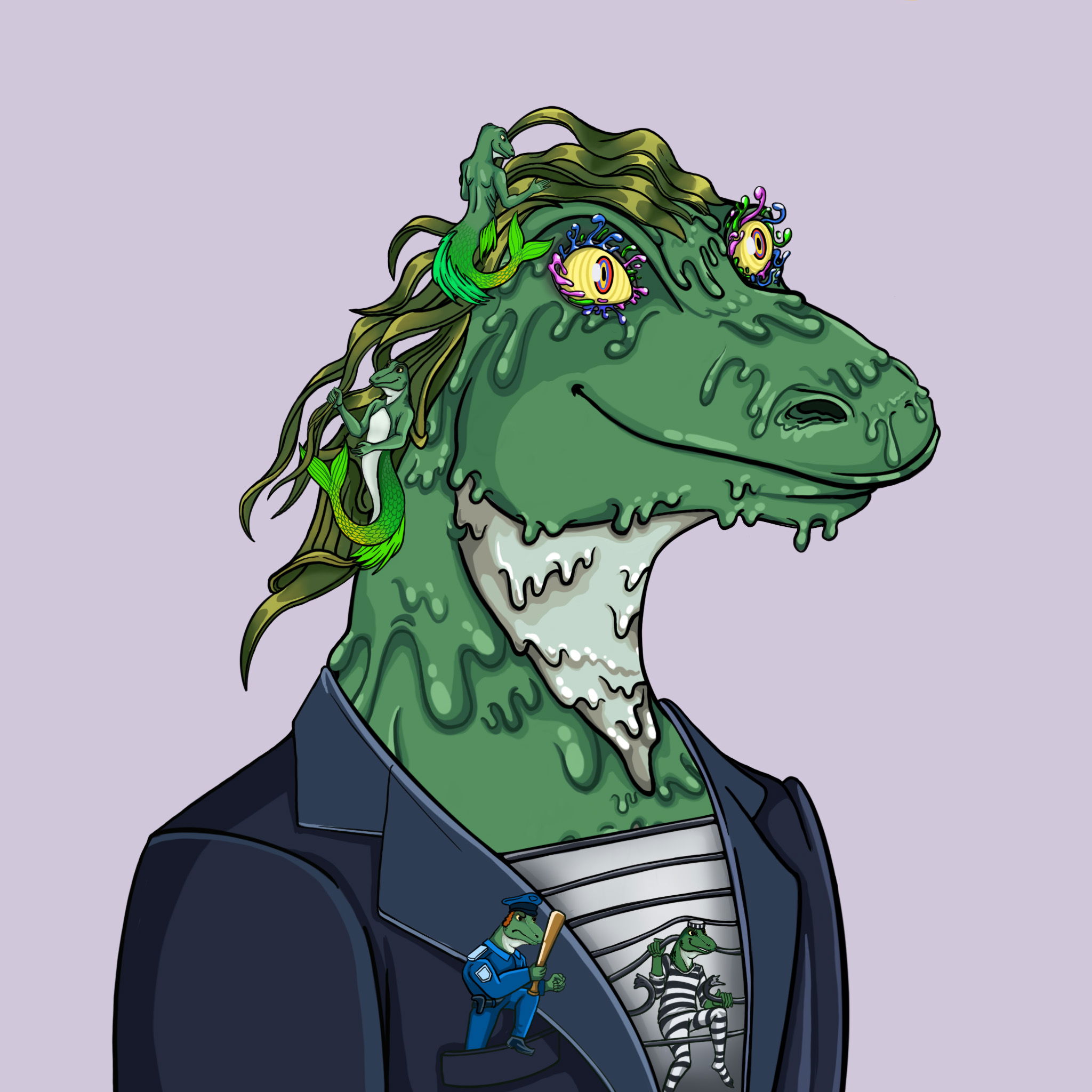 MvZ Mutant #1607 NFT on Algorand