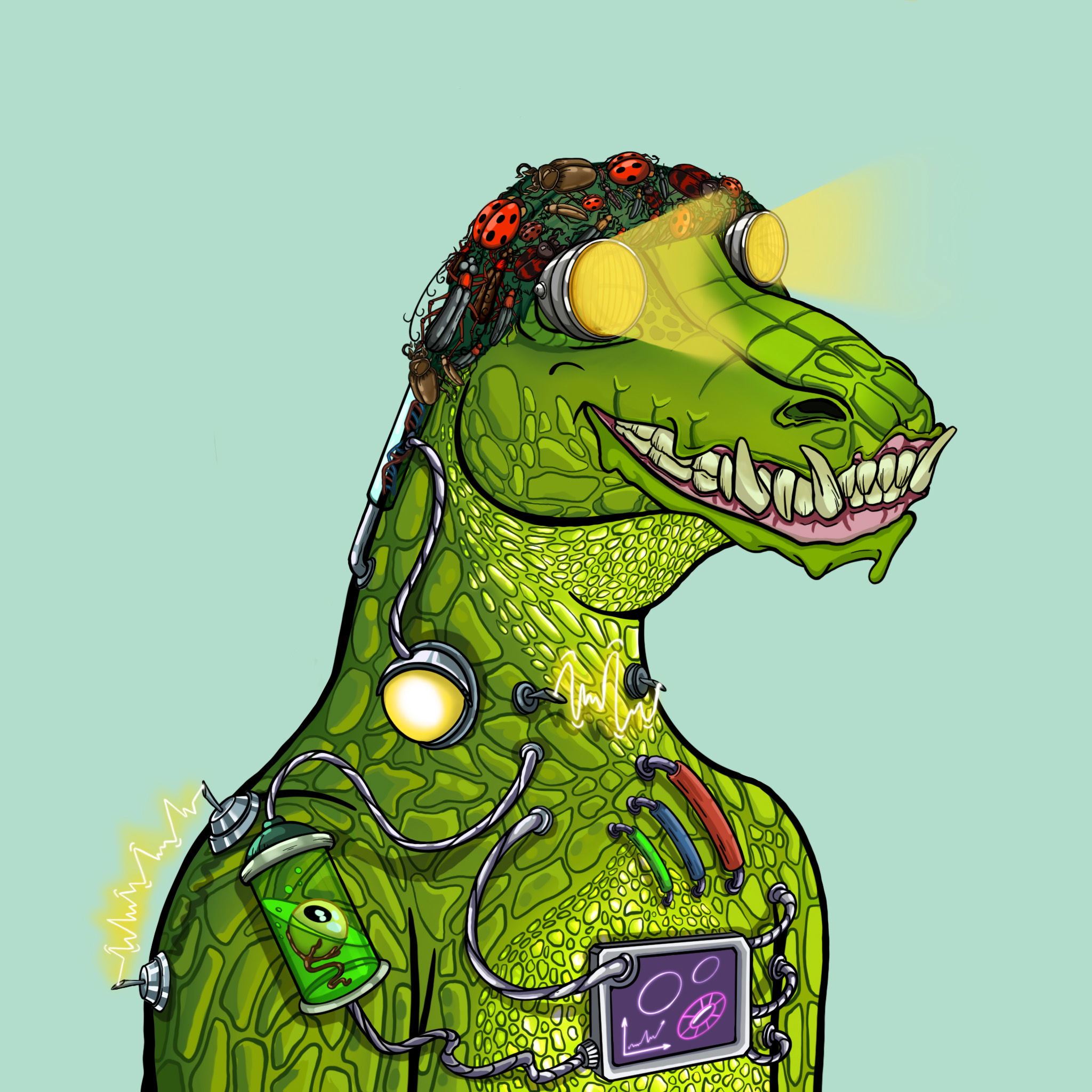 MvZ Mutant #2485 NFT on Algorand