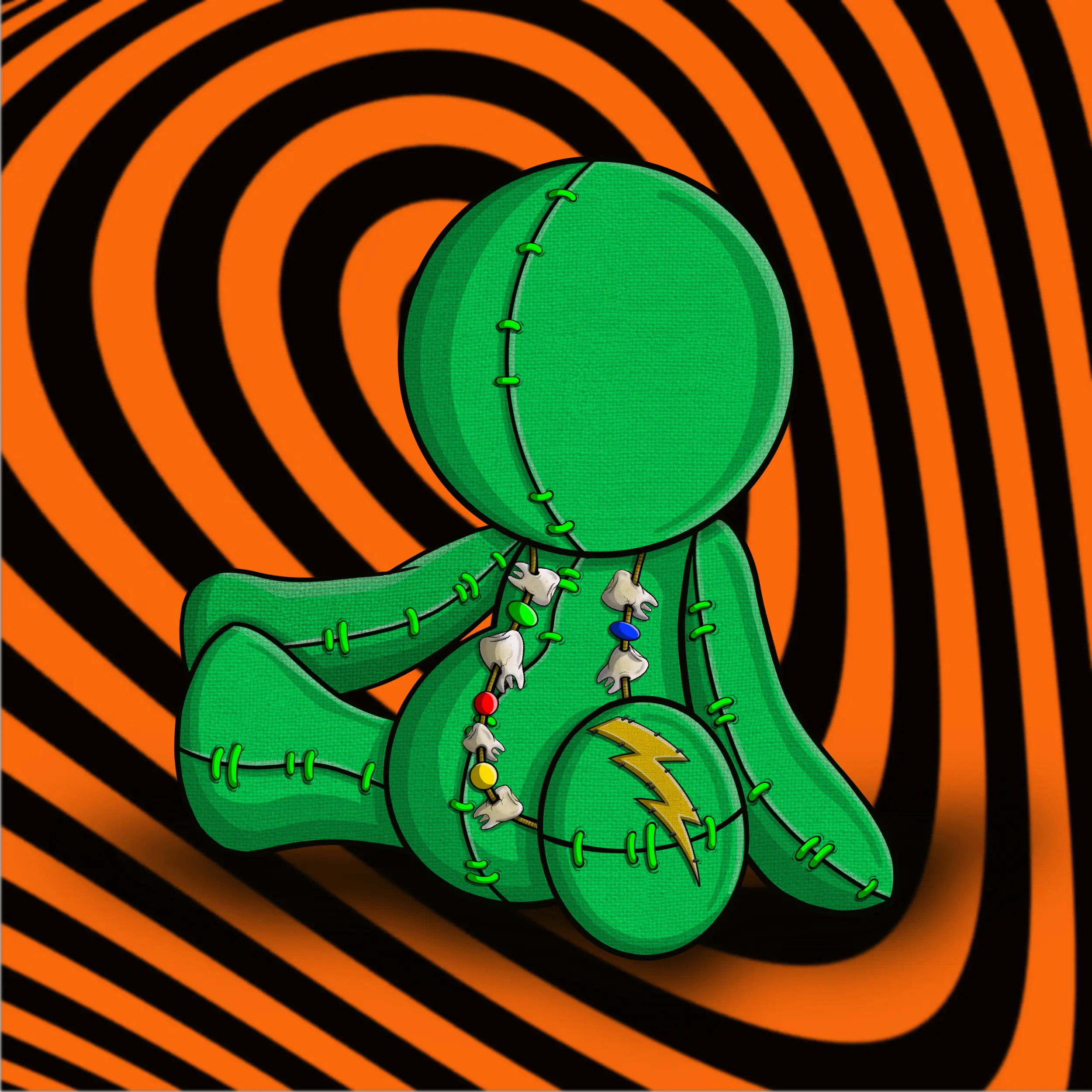 Trippy Stitch #766 NFT on Algorand