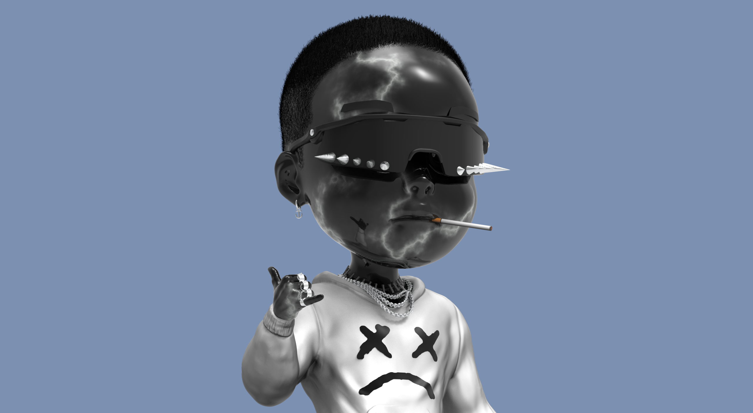 Baby Man #64 NFT on Algorand