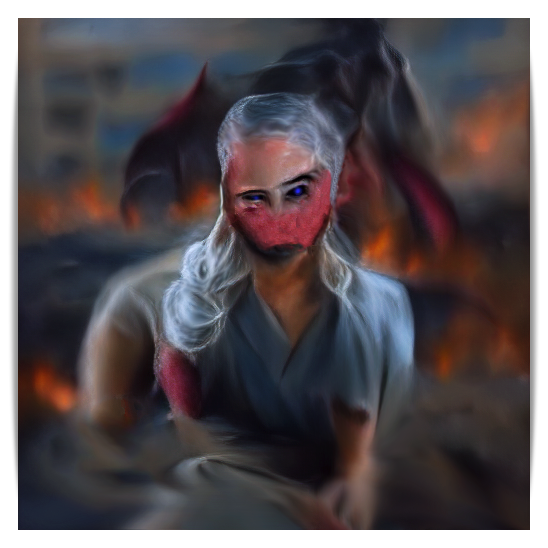 Dani the Mad Demon NFT on Algorand