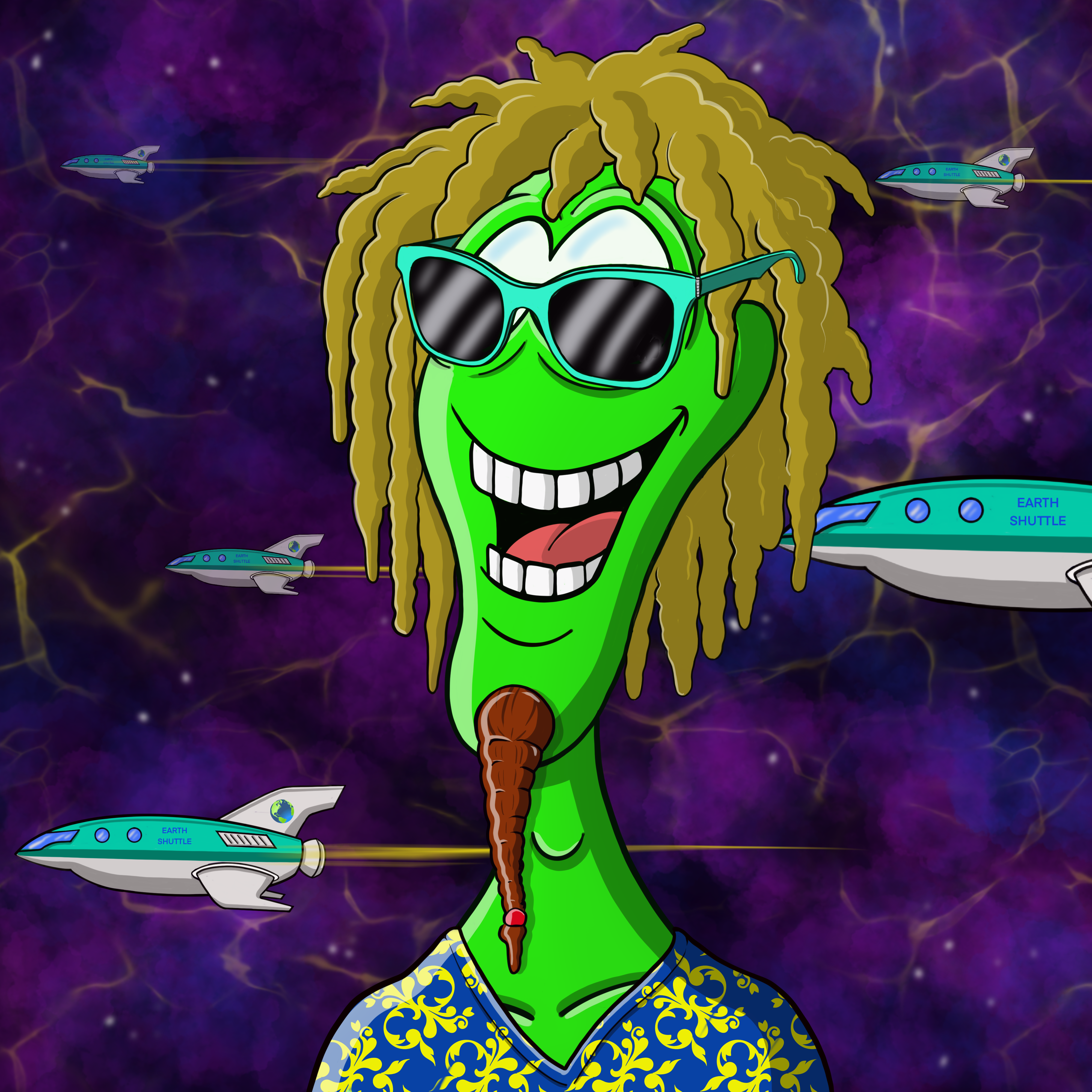 Incognito Alien Club #354 NFT on Algorand