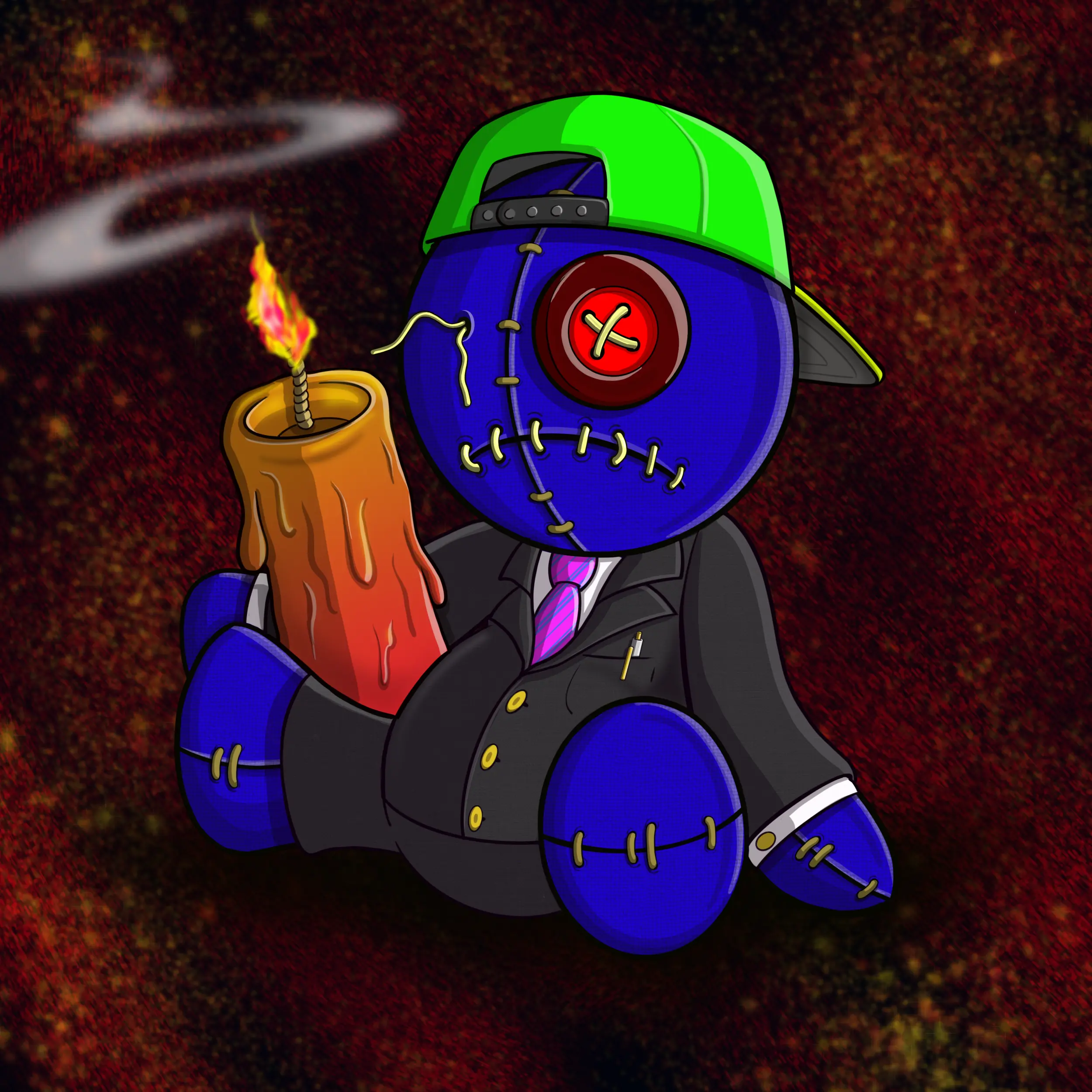 Trippy Stitch #857 NFT on Algorand