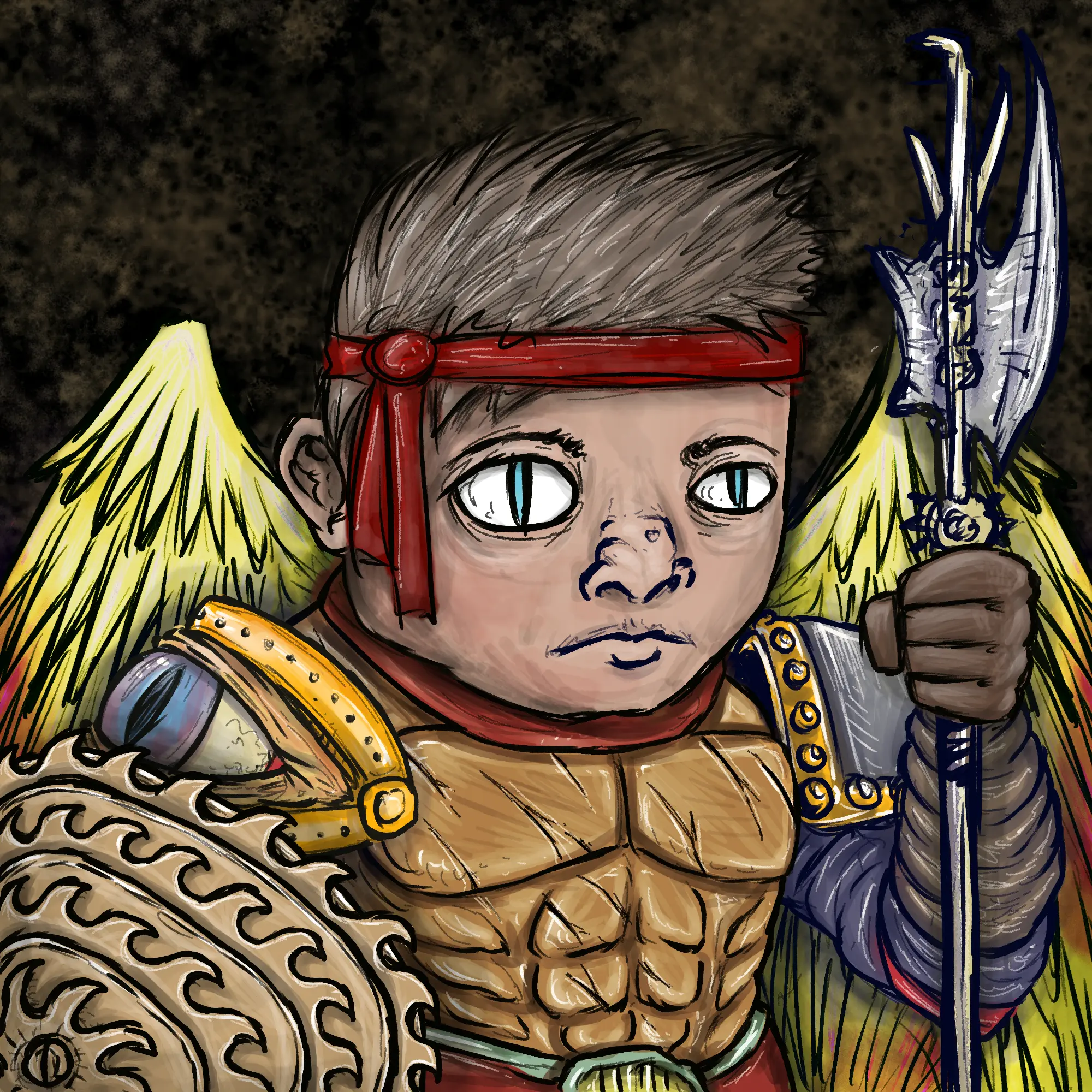 Lil Angels #672 NFT on Algorand