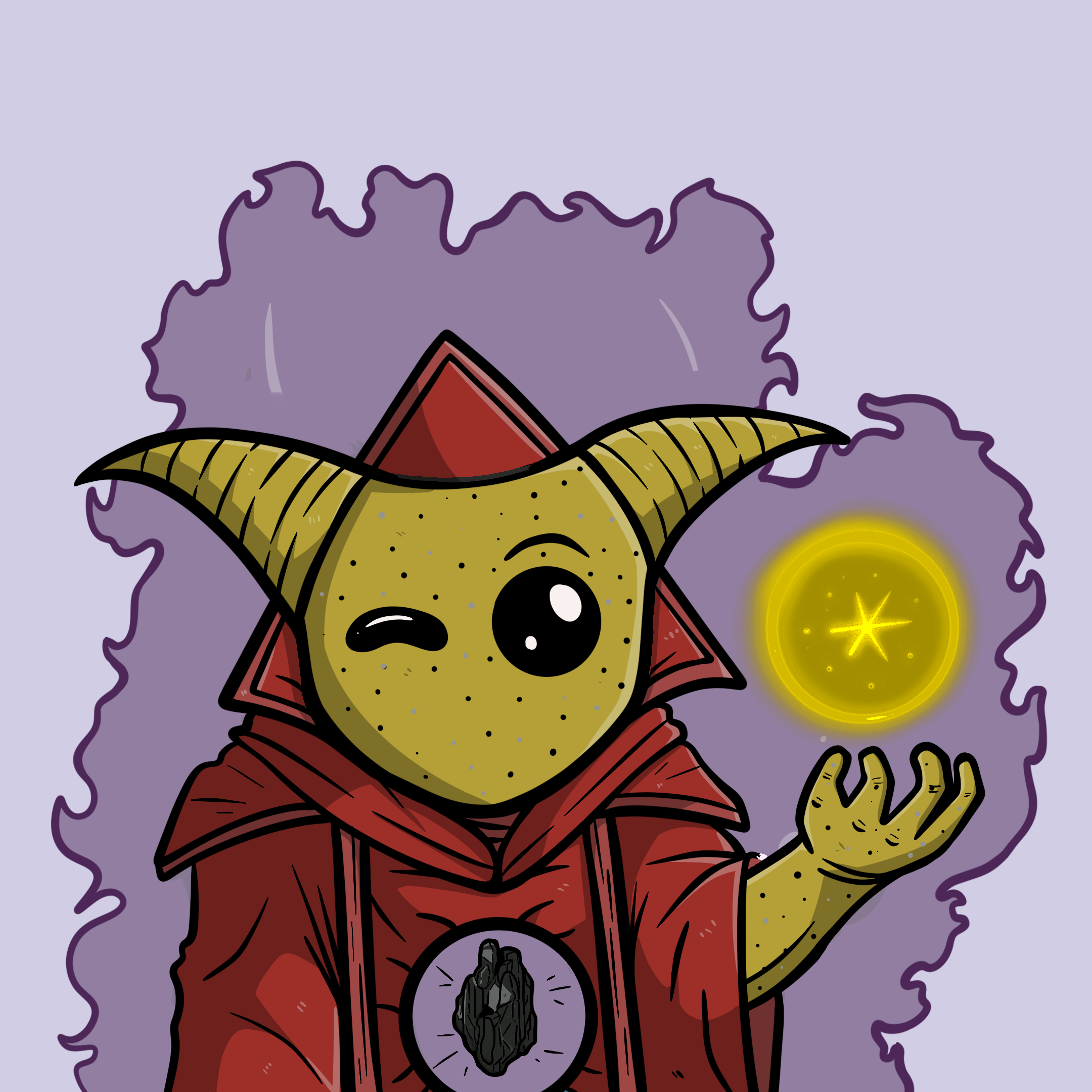 Vivip Wizard #0018 NFT on Algorand