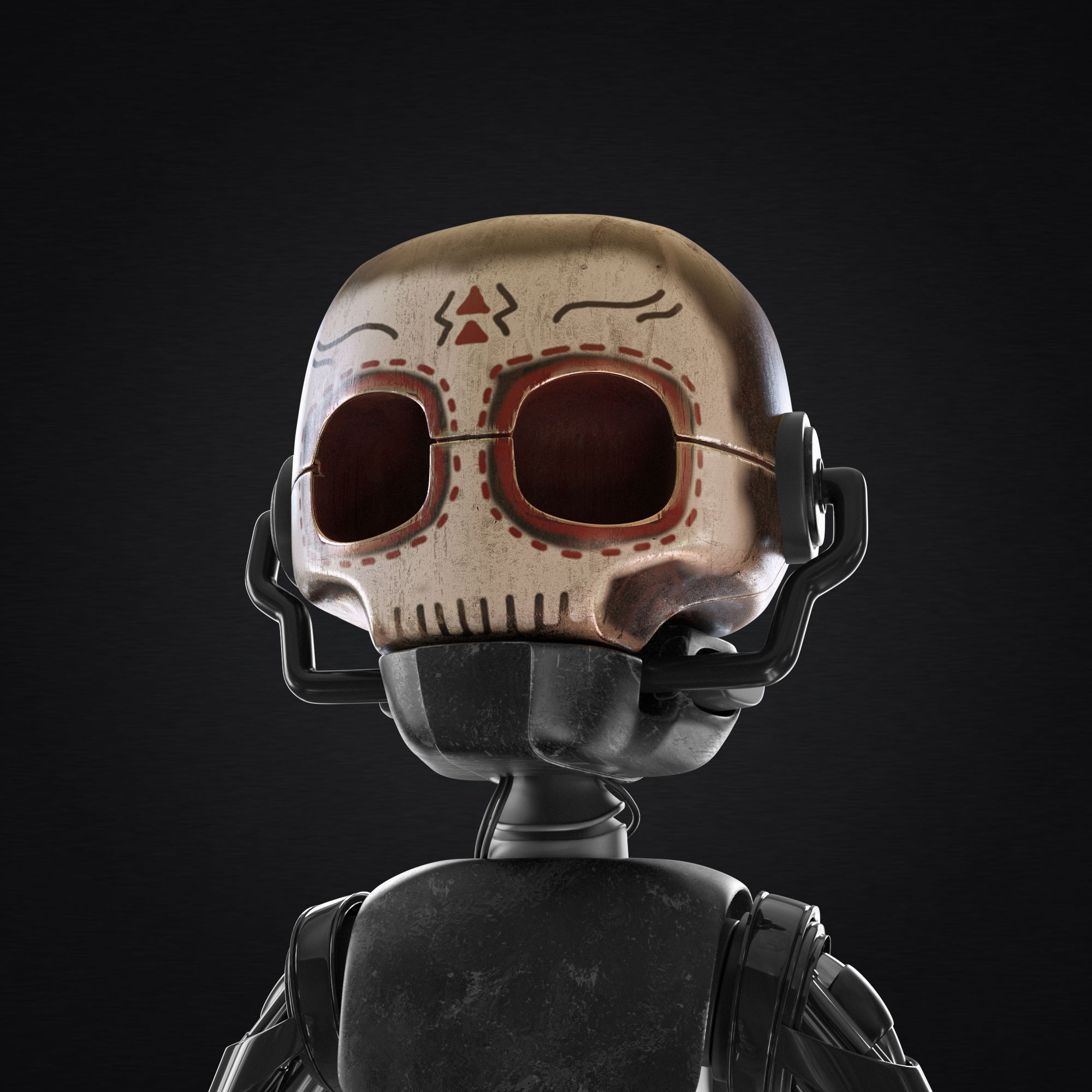 #12 Hoilloween Skull NFT on Algorand