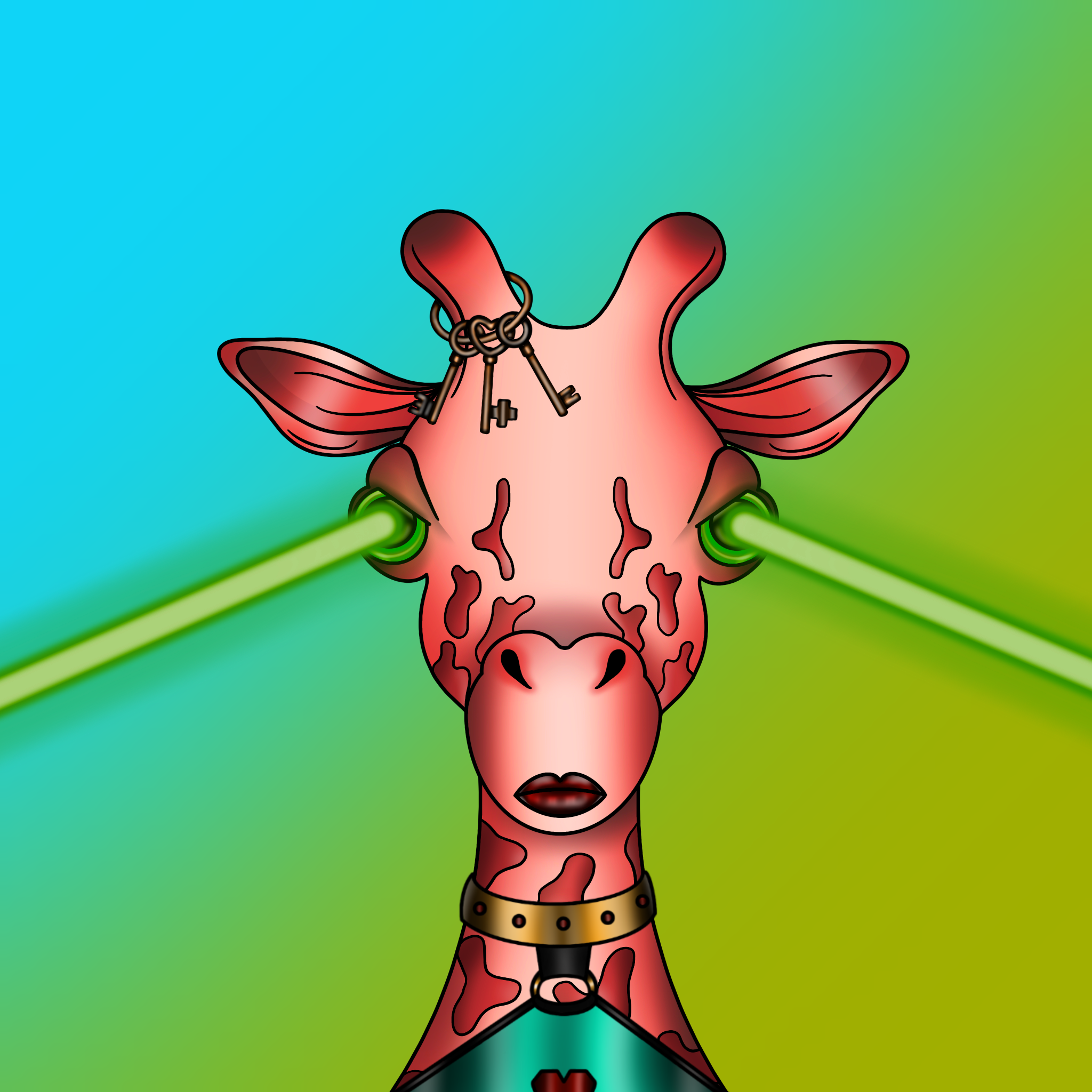 Cool Giraffe Gen2 #633 NFT on Algorand