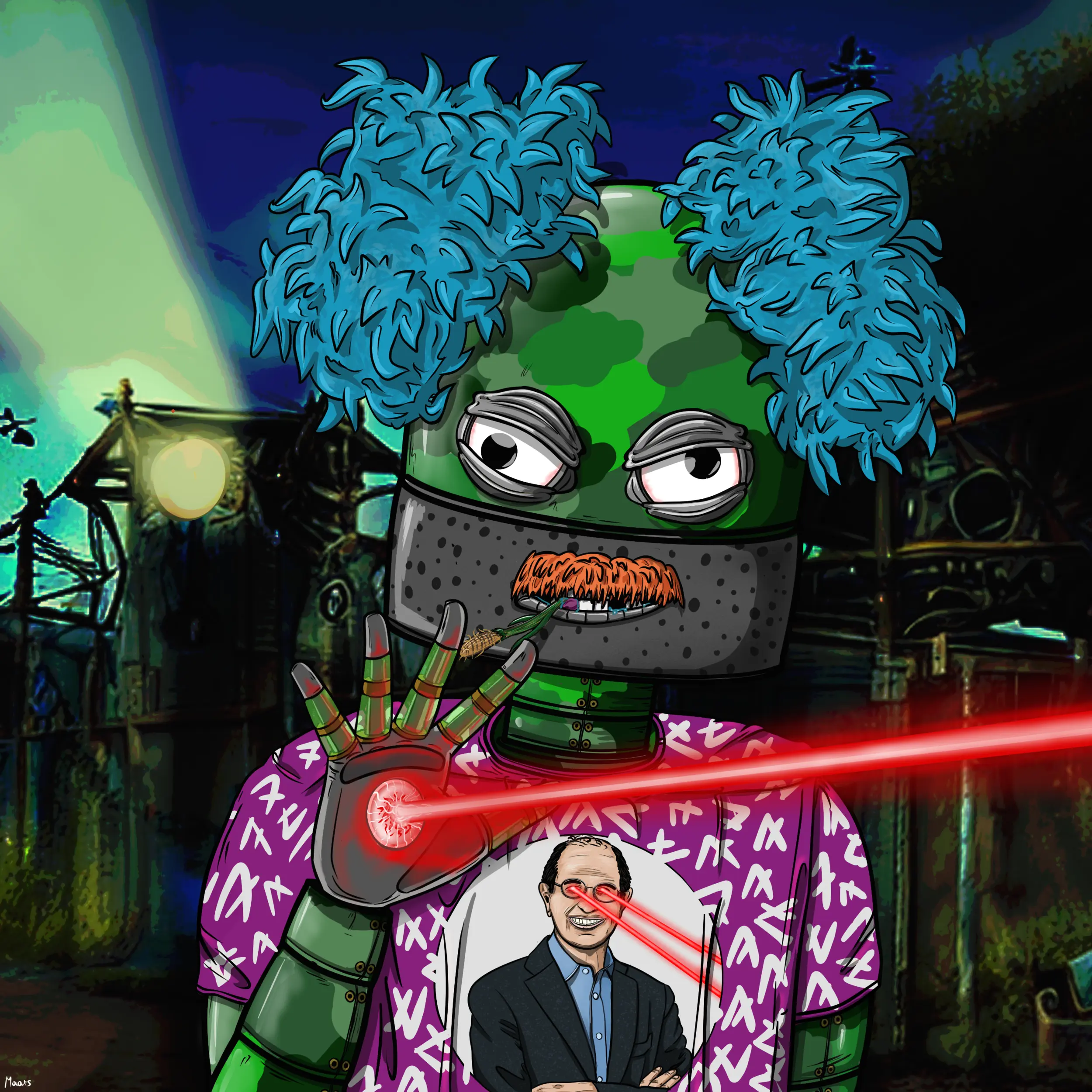 Mental Marvin #2712 NFT on Algorand