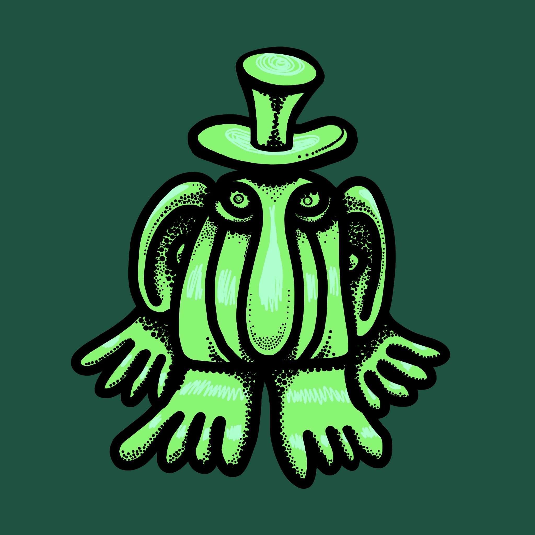 Green Critters 39 NFT on Algorand