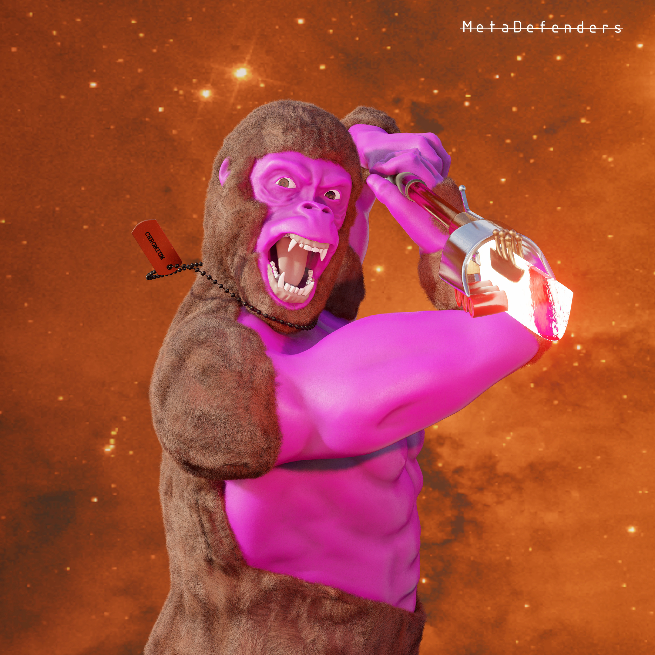 MetaDefender#22 NFT on Algorand