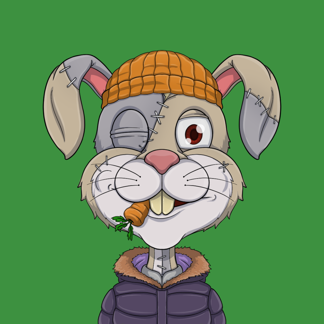 Addict Rabbit Gang 1332 NFT on Algorand