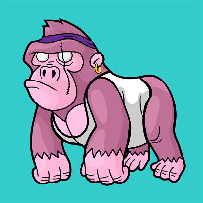 Smooth Brain Gorilla #10/999