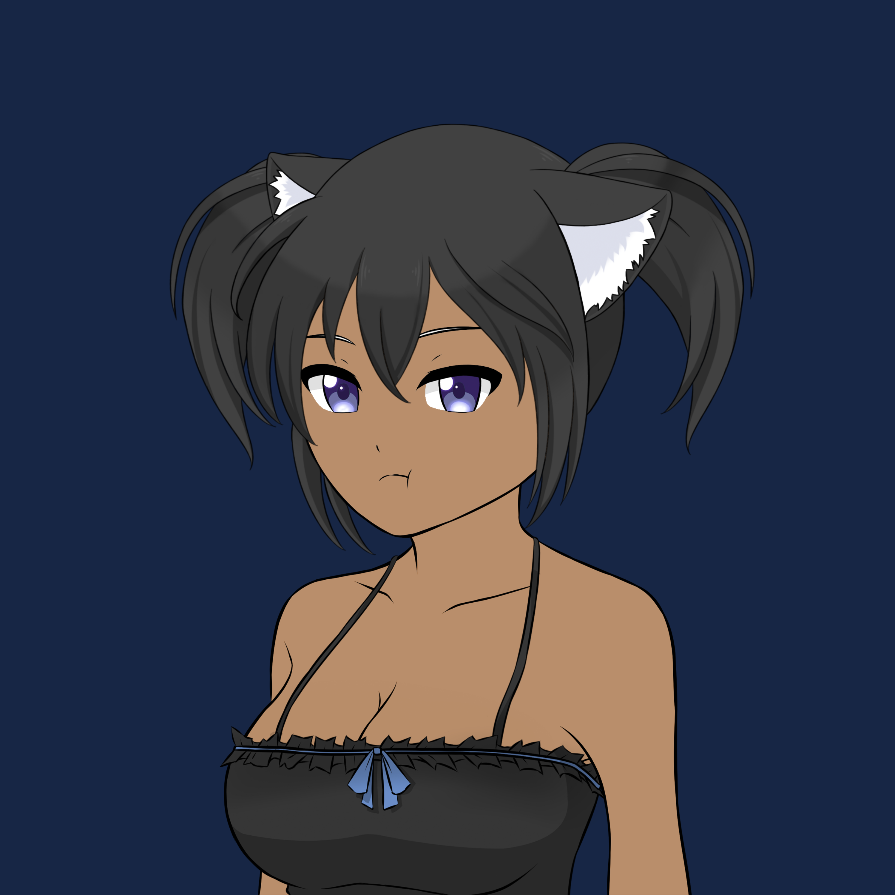 Catgirl Crew #104 NFT on Algorand