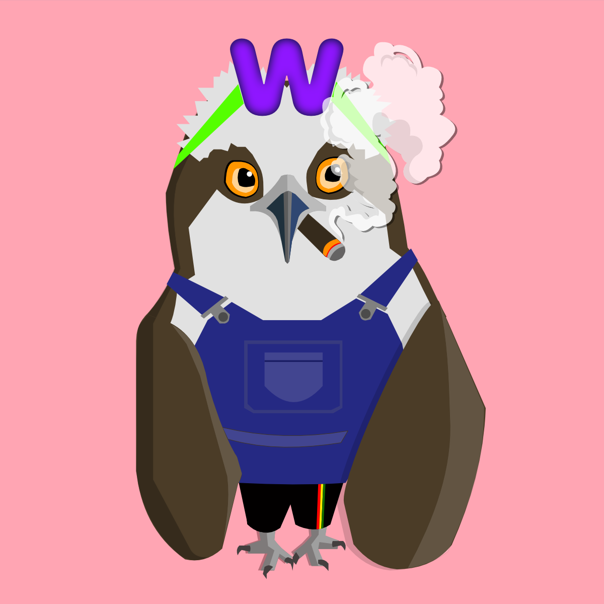 Baby Osprey #1736 NFT on Algorand