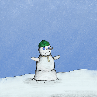 A snowy guy 98