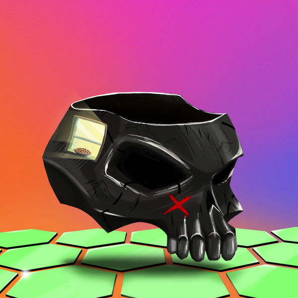 An image of AlgoSeas Skull #22