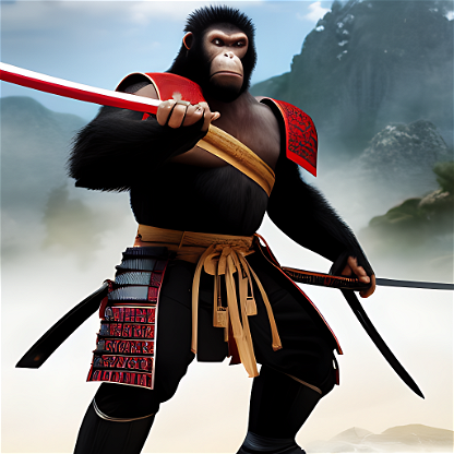 Samurai Ape #109