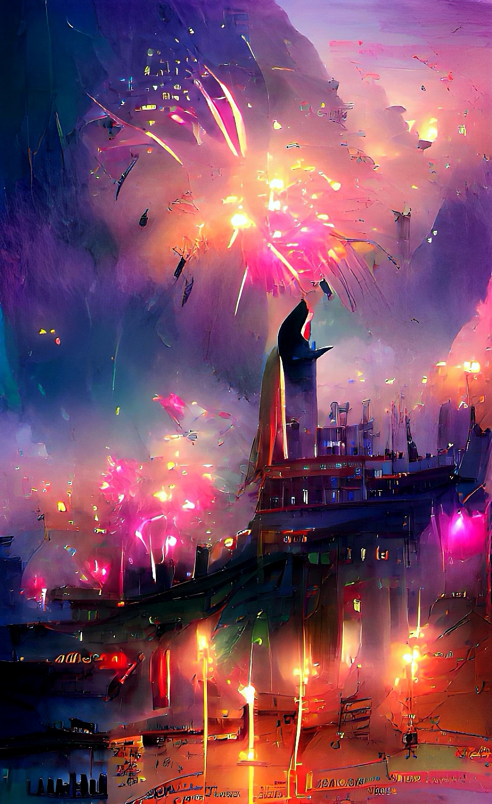 The Firework Show NFT on Algorand