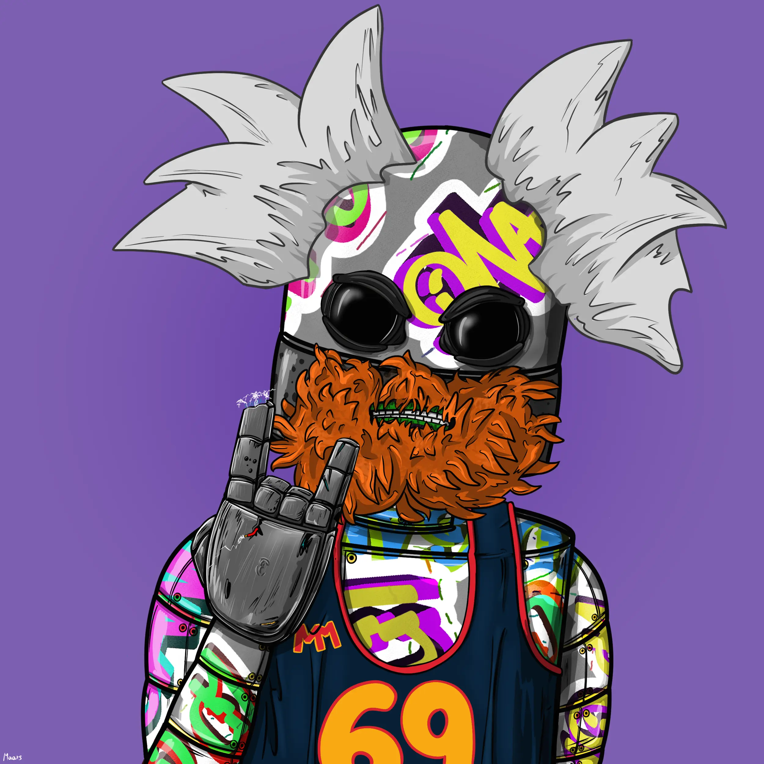 Mental Marvin #1274 NFT on Algorand