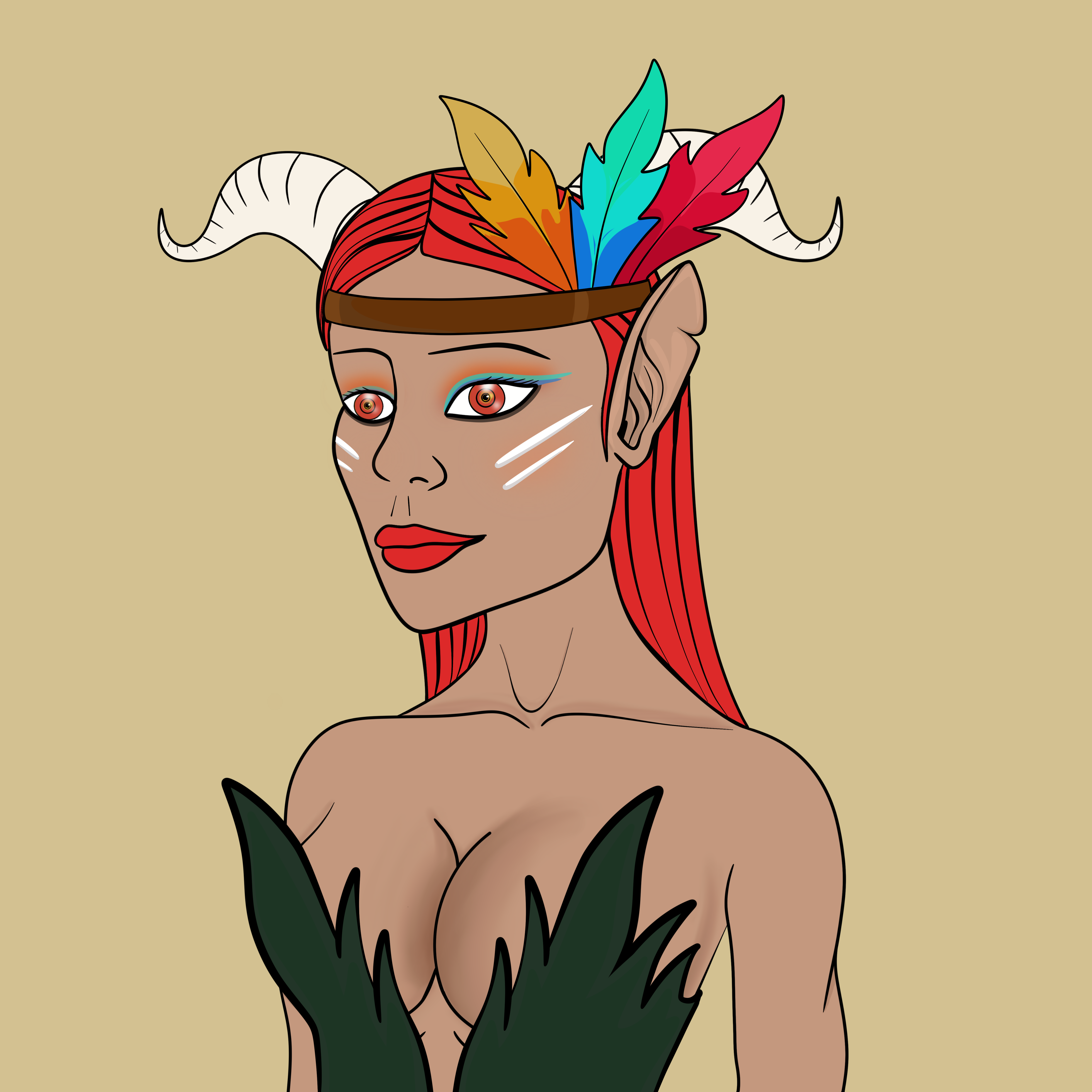 Lady Algoblin #025 NFT on Algorand