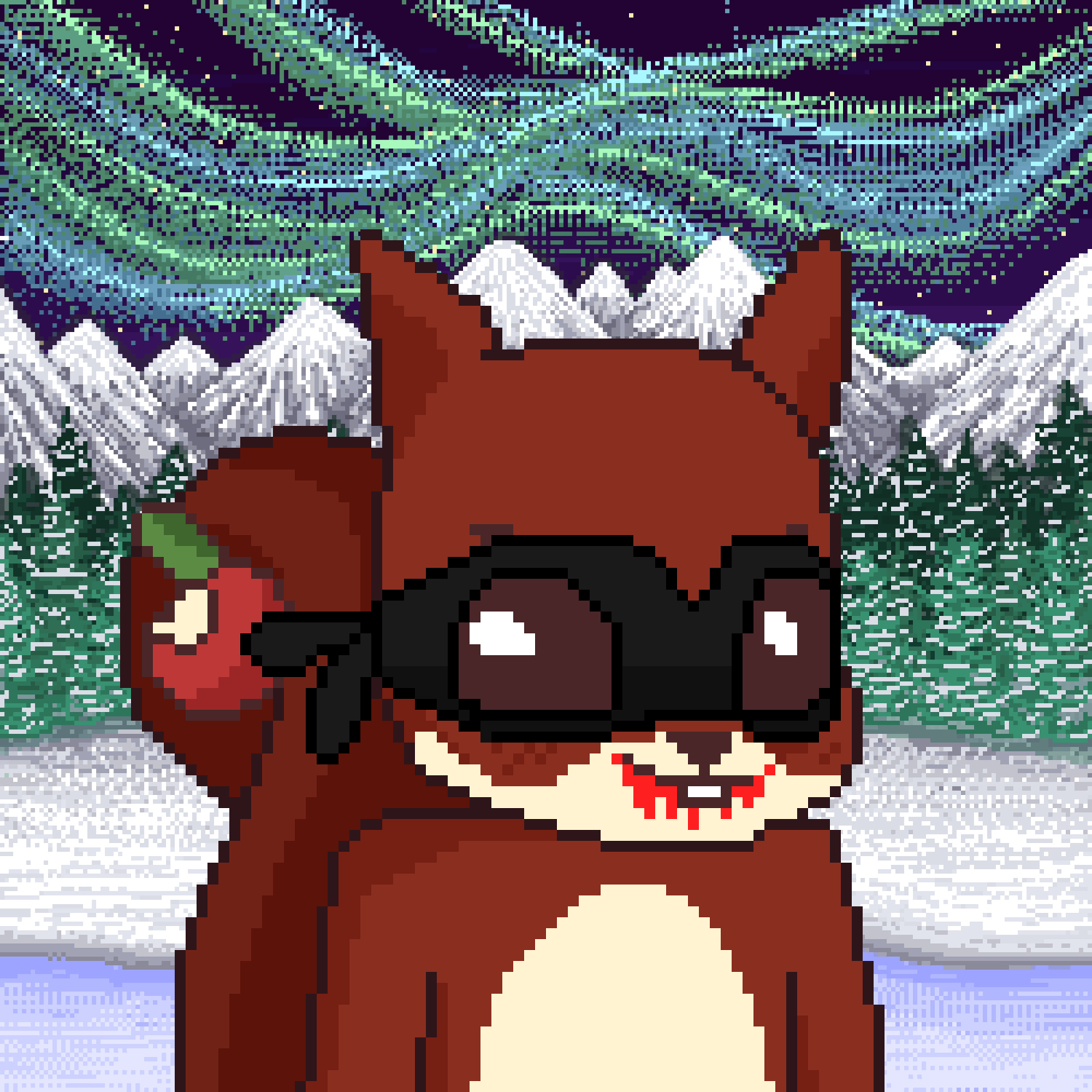 Pixel Squirrels #1001 NFT on Algorand