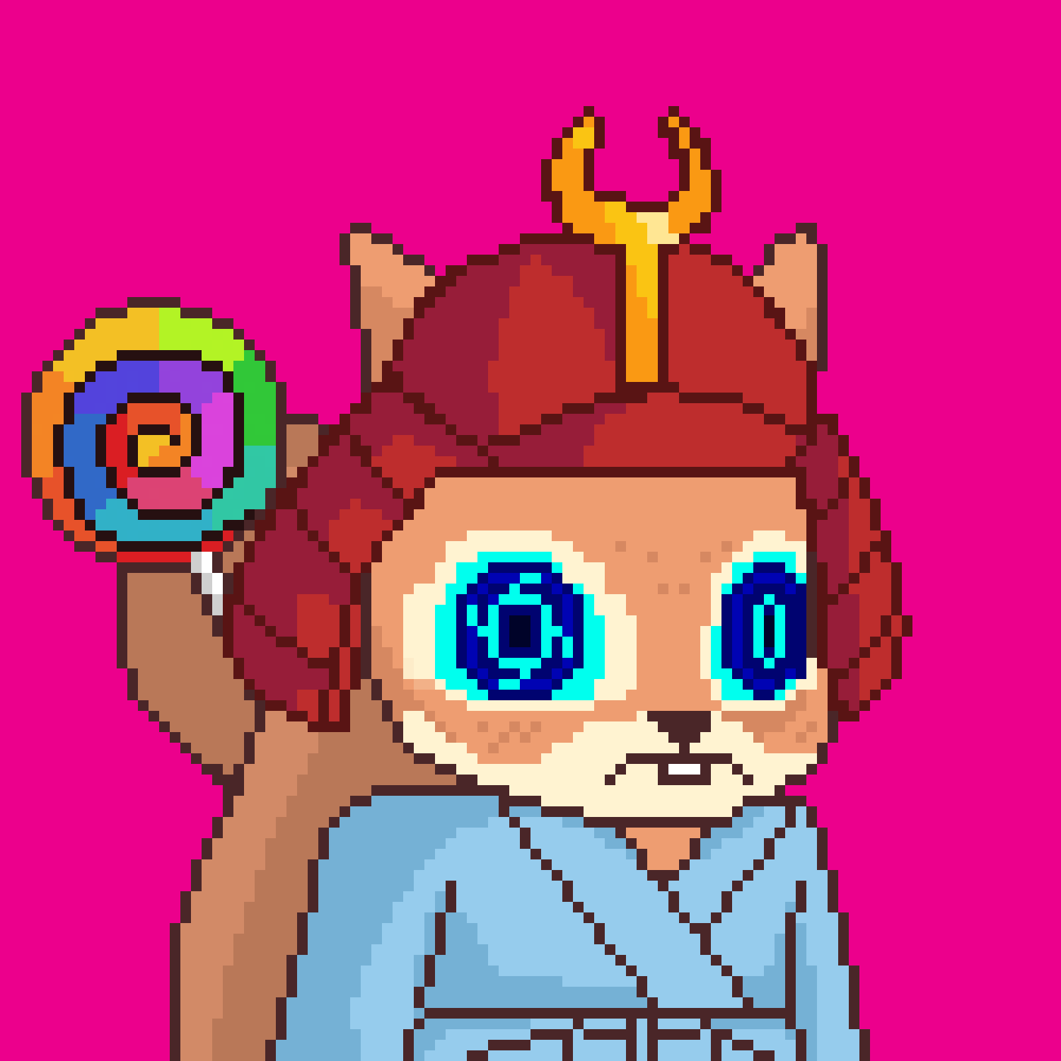 Pixel Squirrels #1004 NFT on Algorand