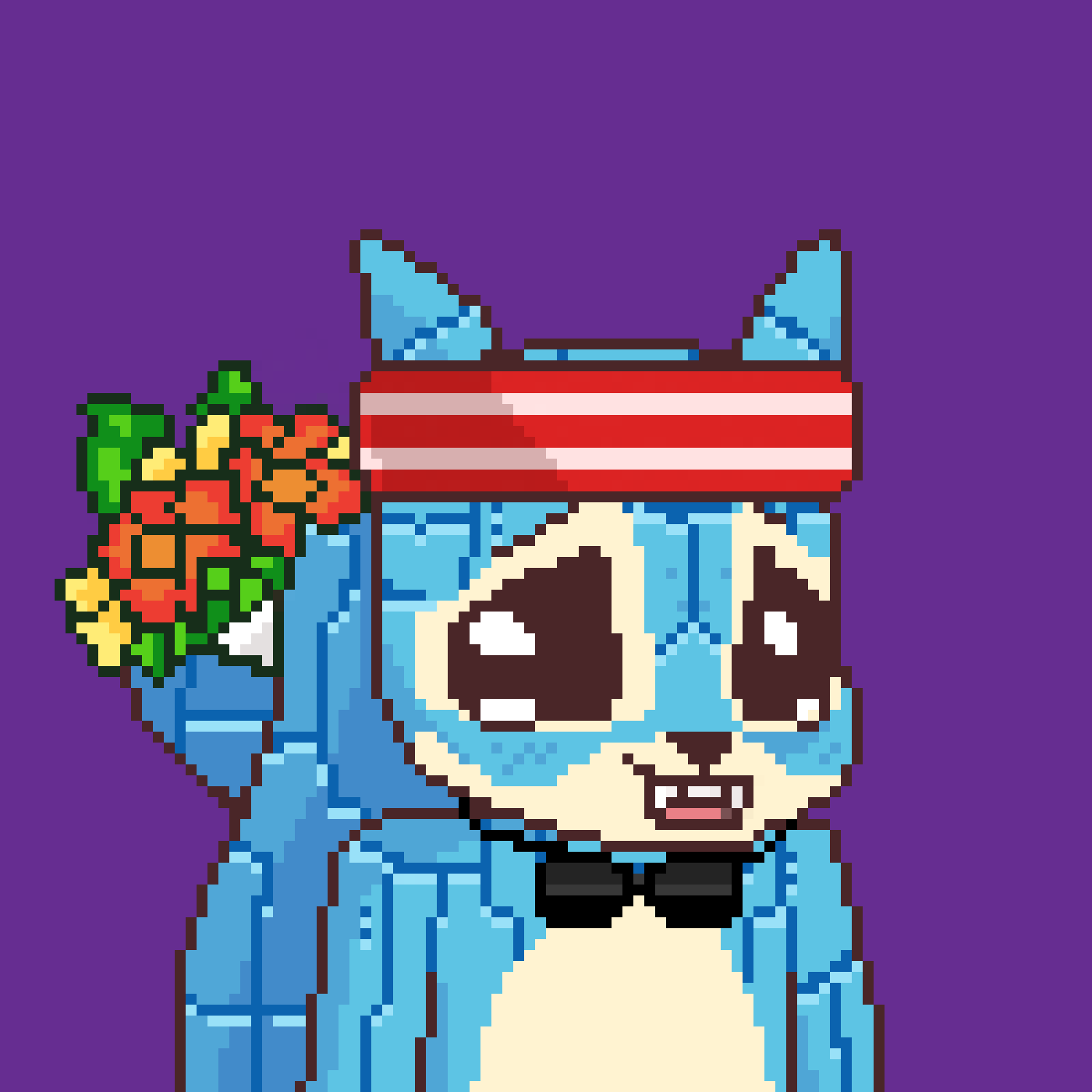 Pixel Squirrels #1007 NFT on Algorand