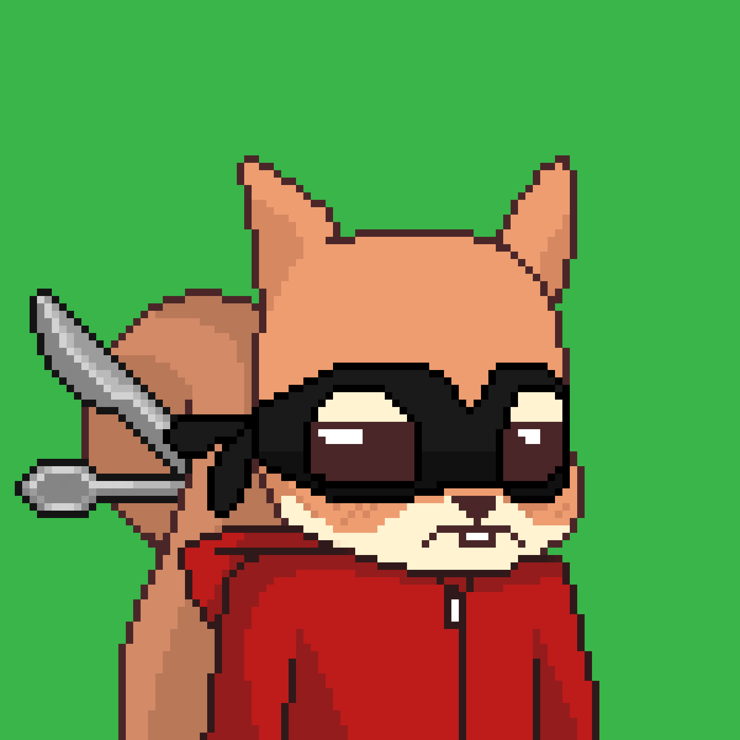 Pixel Squirrels #1009 NFT on Algorand