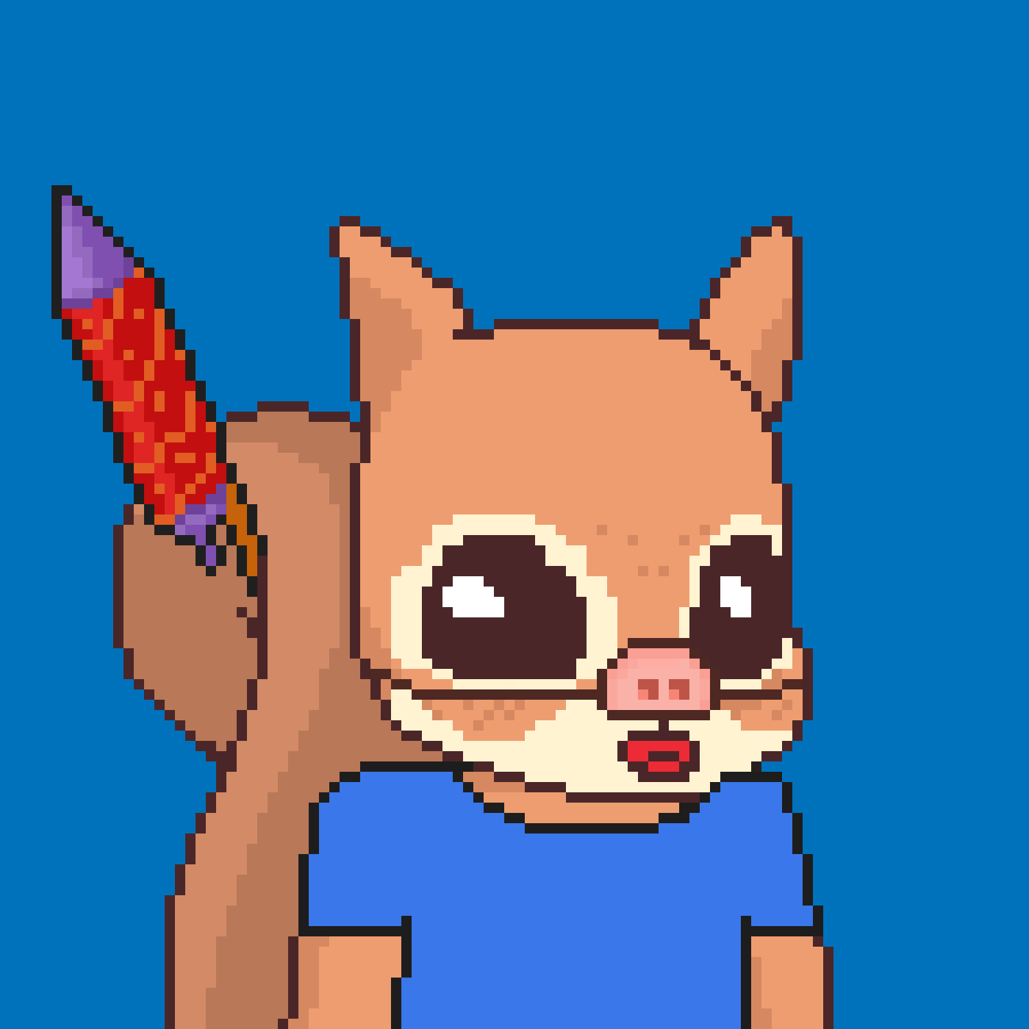 Pixel Squirrels #1016 NFT on Algorand