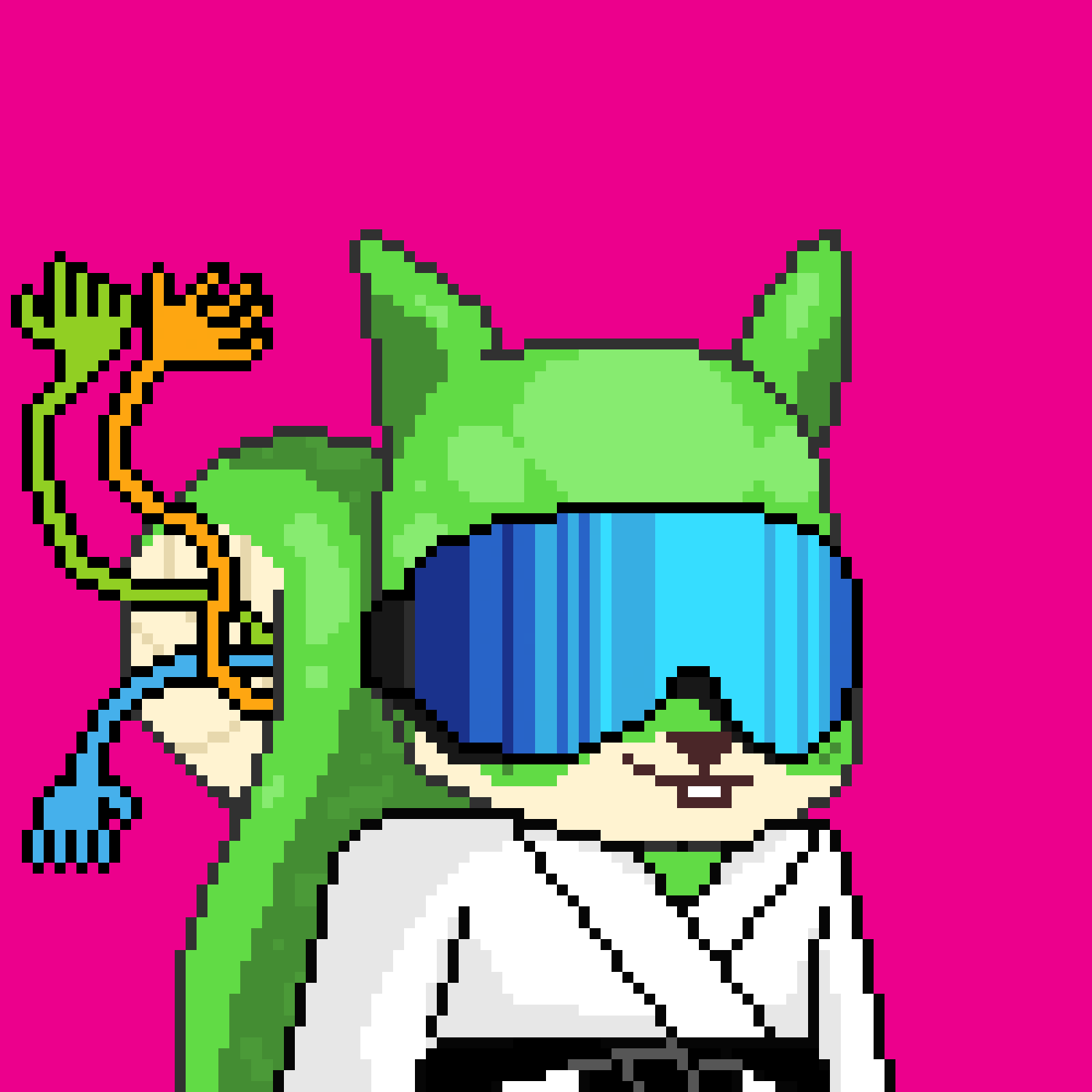 Pixel Squirrels #1021 NFT on Algorand