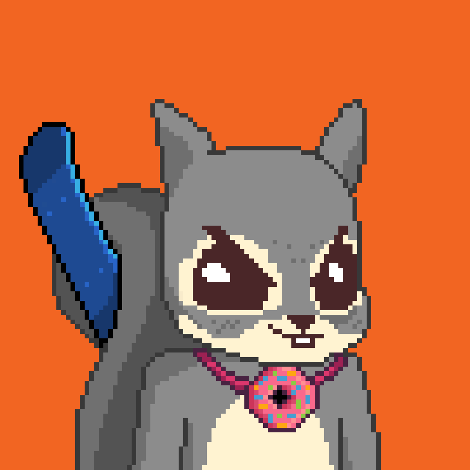 Pixel Squirrels #1032 NFT on Algorand