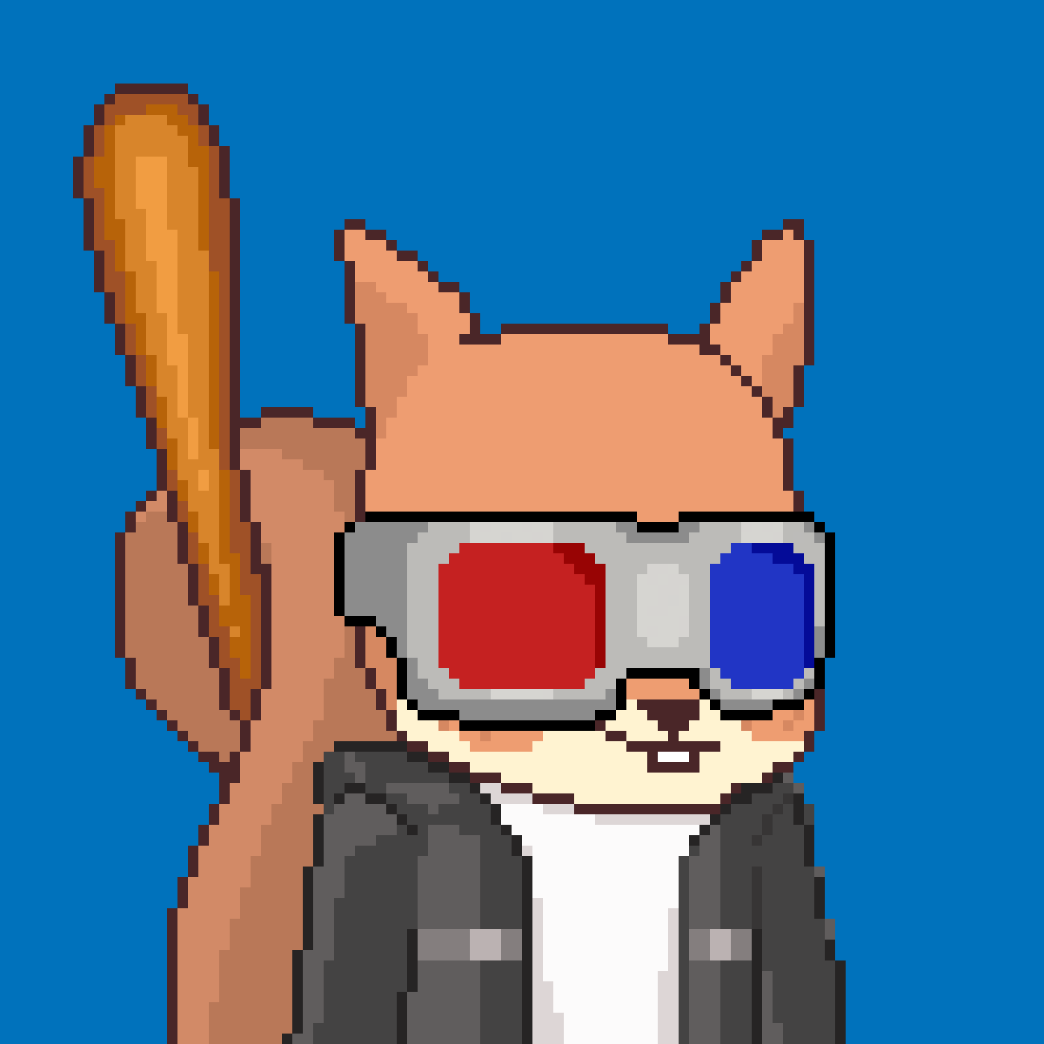 Pixel Squirrels #1046 NFT on Algorand
