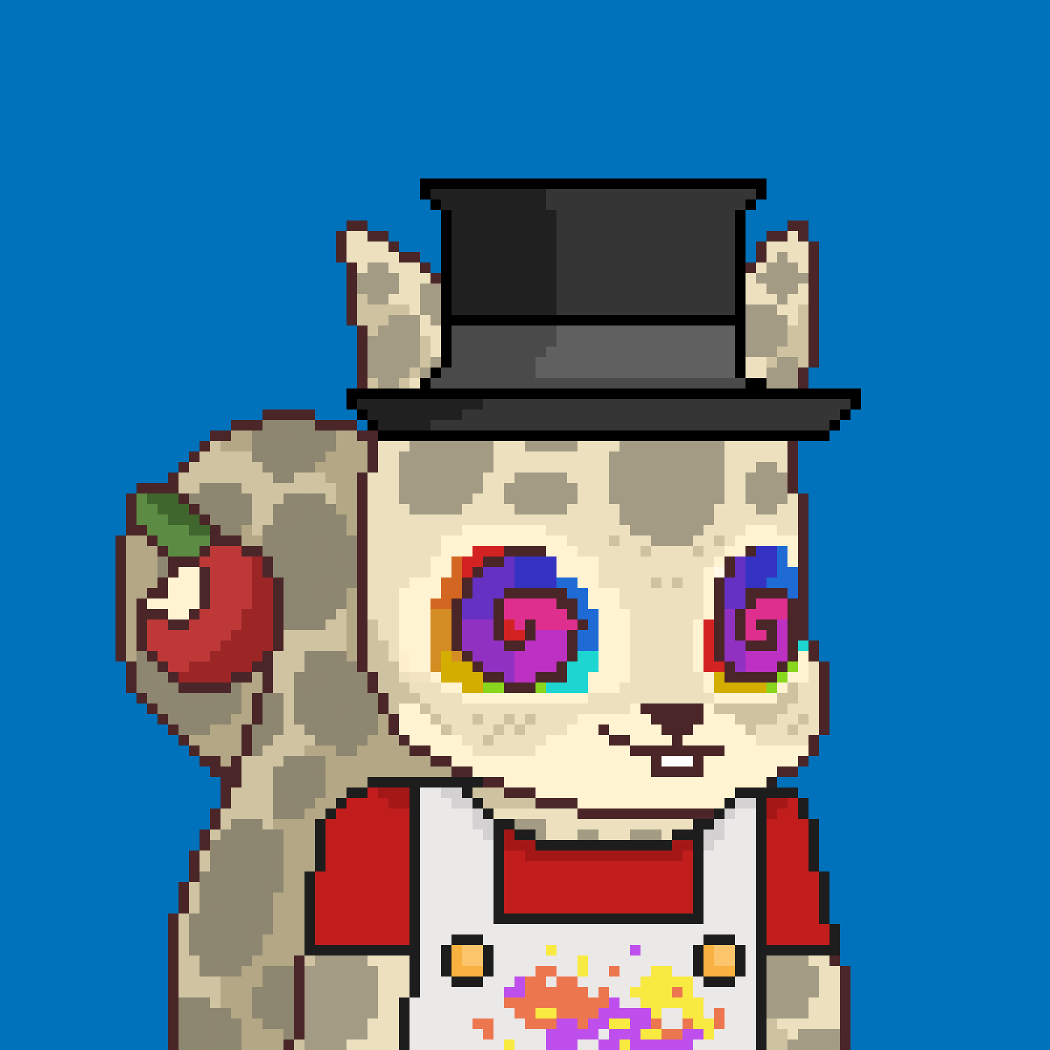 Pixel Squirrels #1068 NFT on Algorand