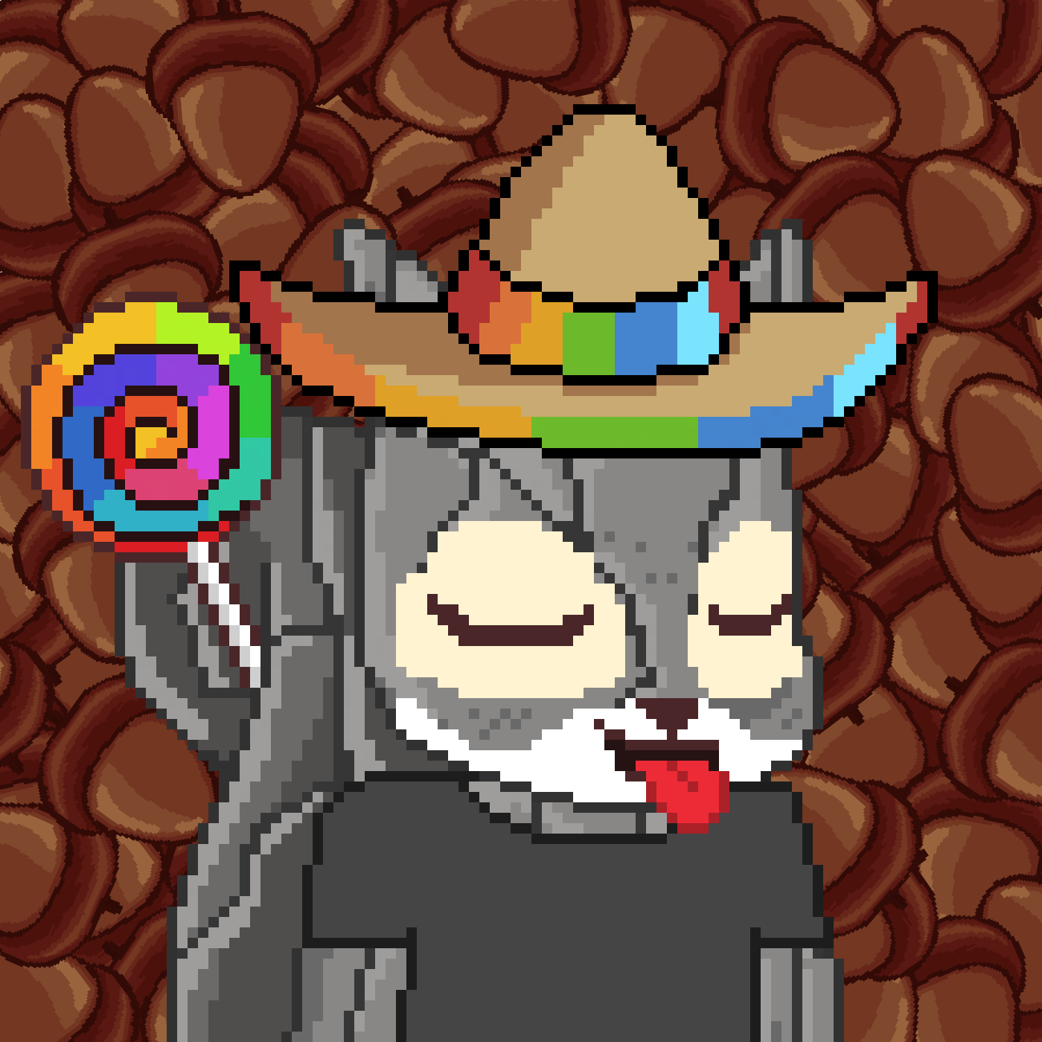 Pixel Squirrels #1070 NFT on Algorand