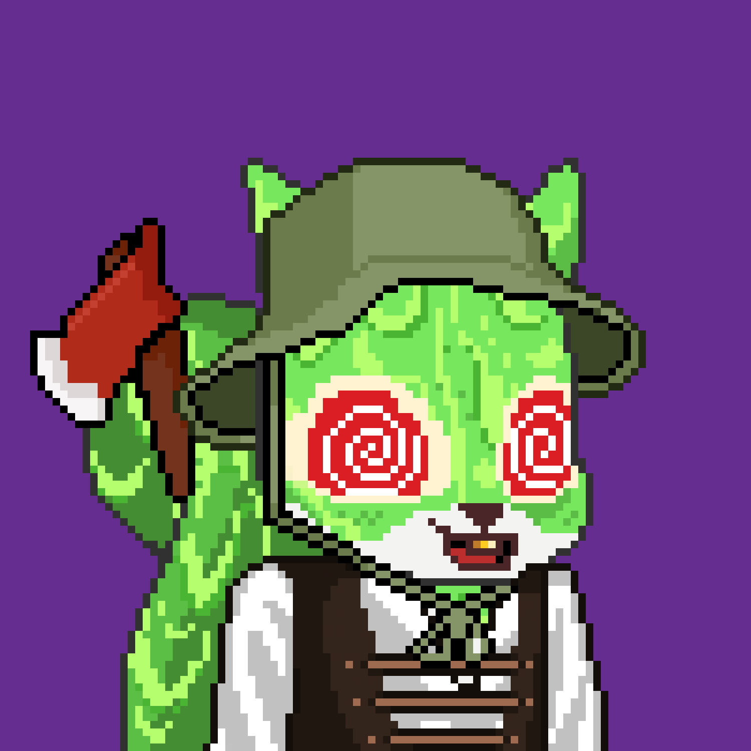 Pixel Squirrels #1082 NFT on Algorand