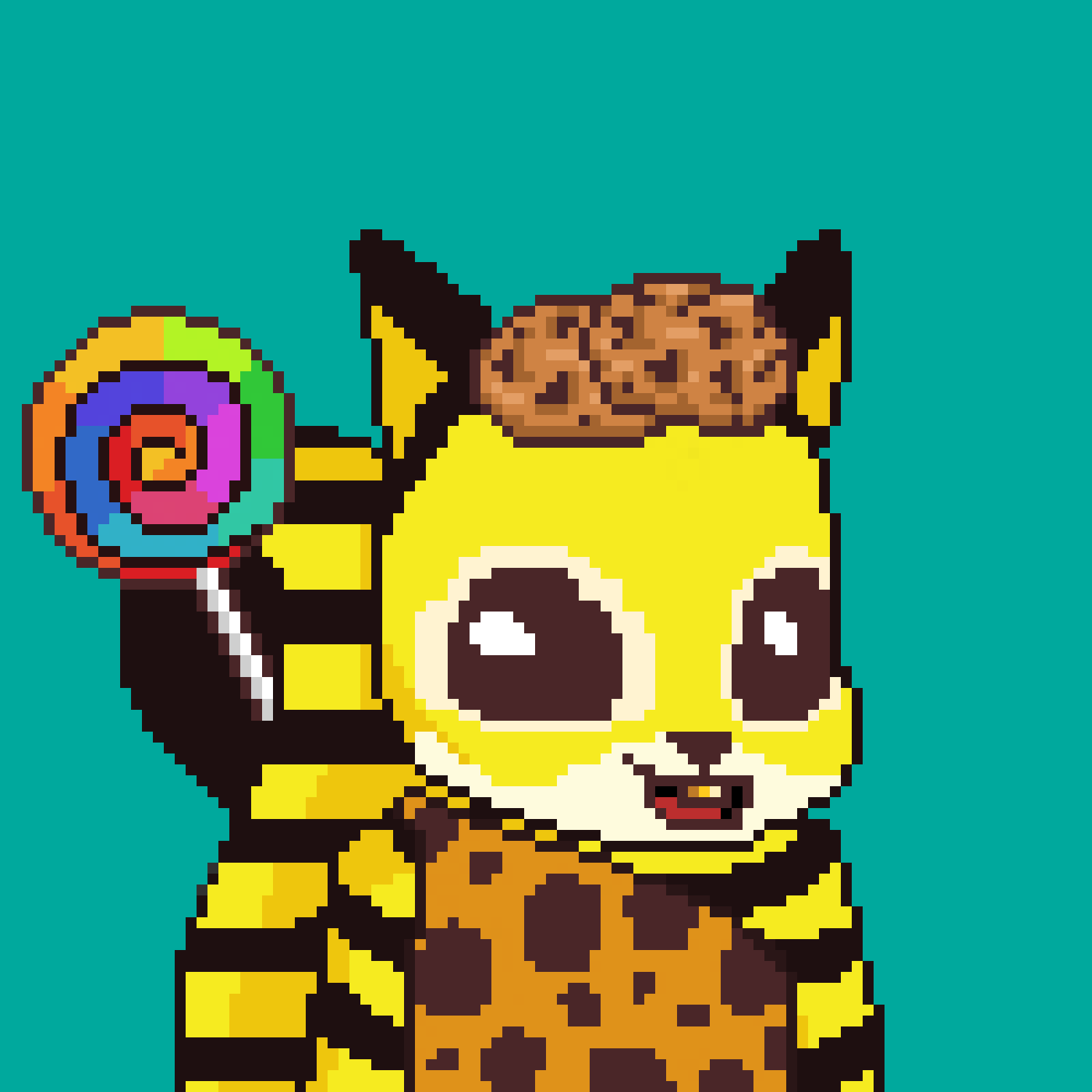 Pixel Squirrels #1083 NFT on Algorand